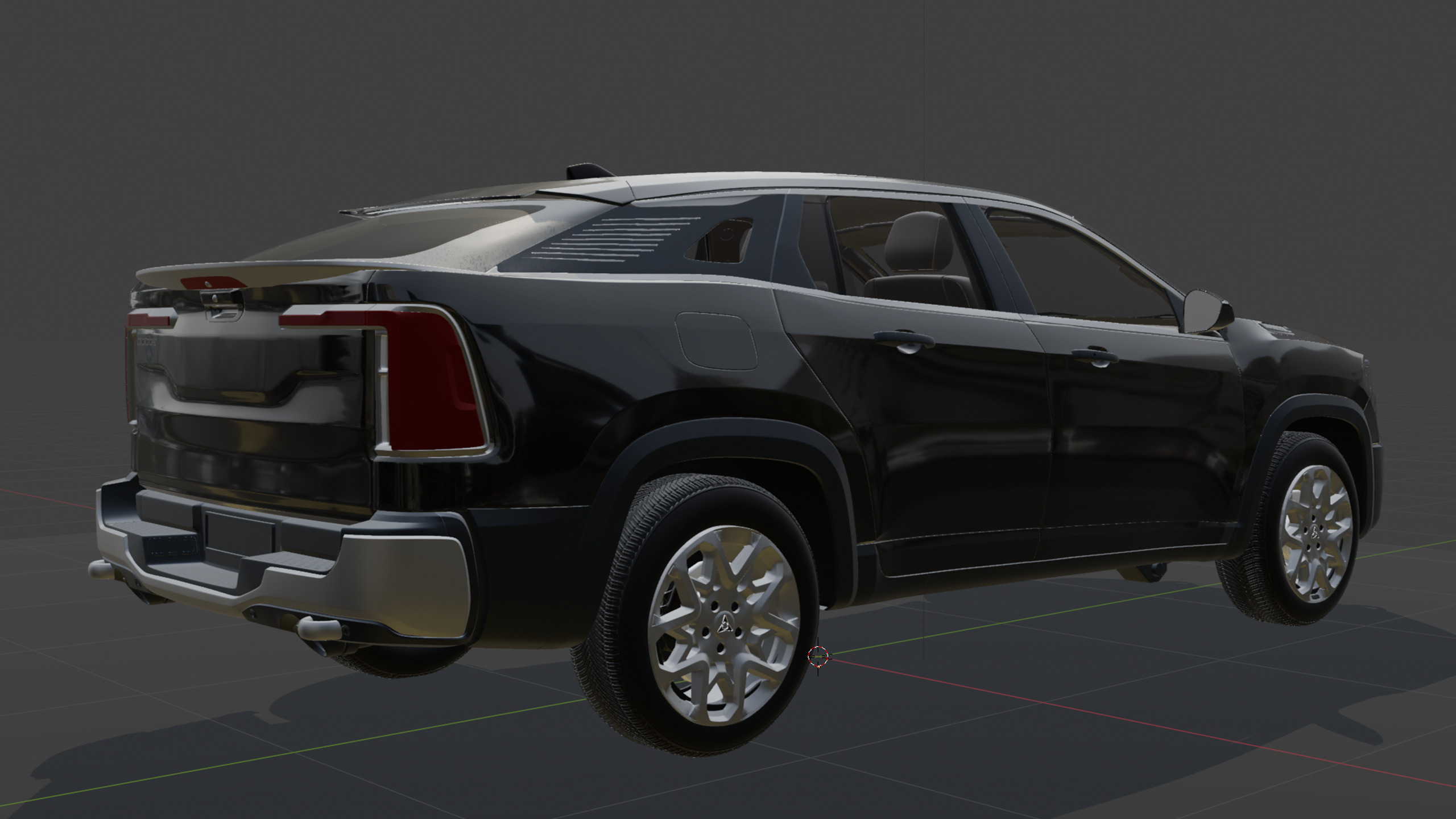 2026 Dodge Conquest SXT Free 3D model_4