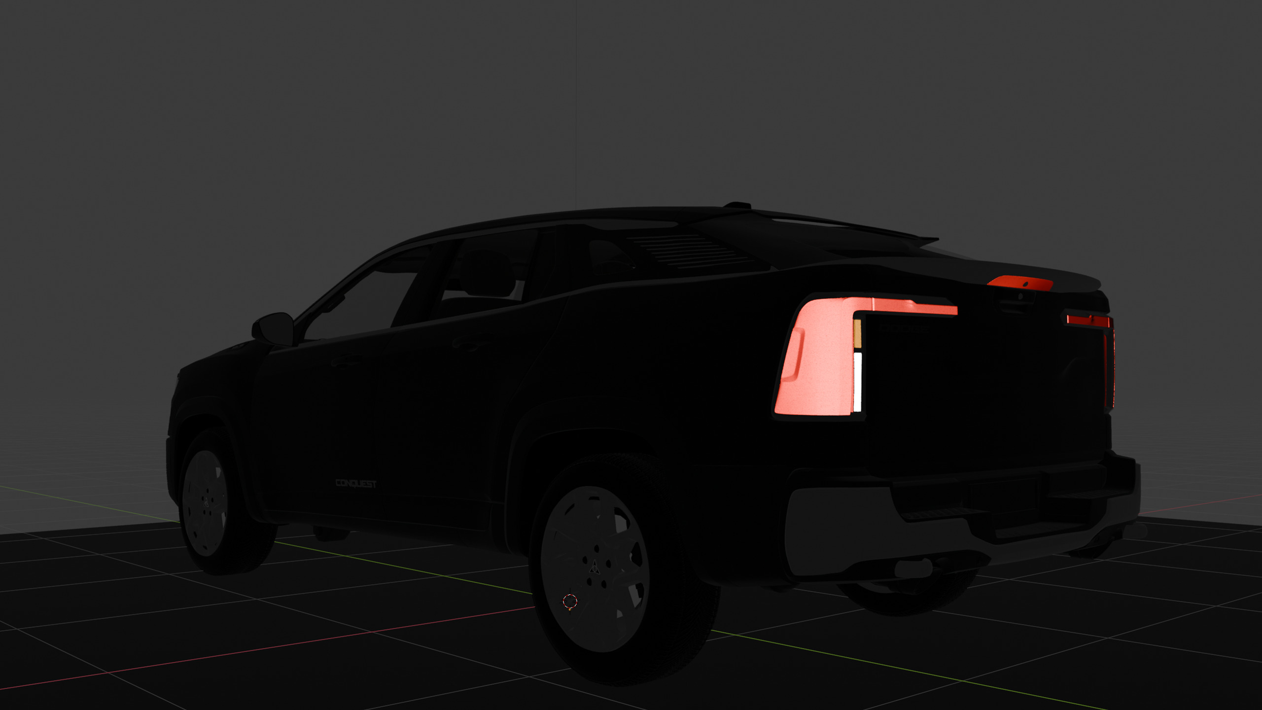 2026 Dodge Conquest SXT Free 3D model_23