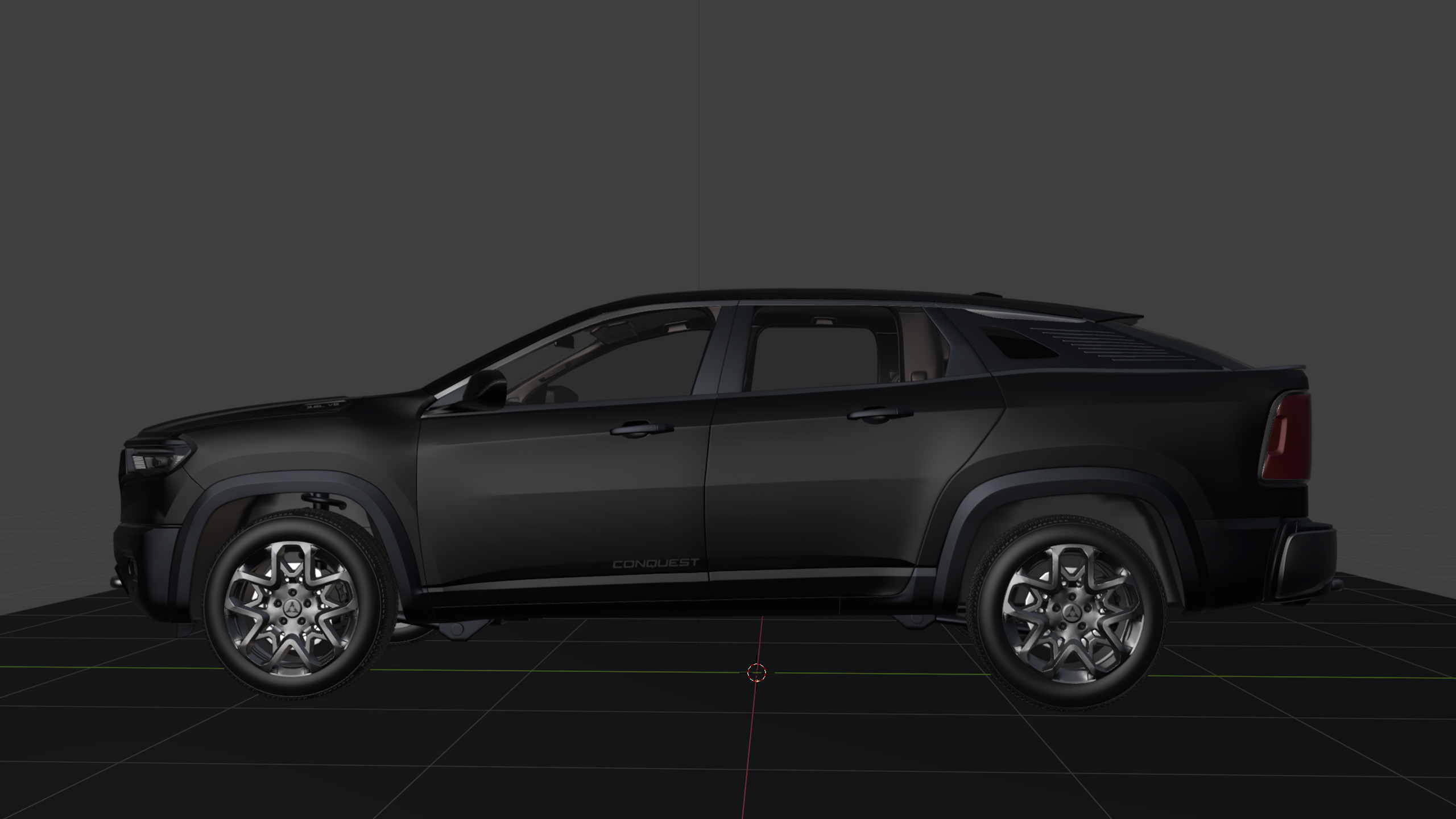 2026 Dodge Conquest SXT Free 3D model_8