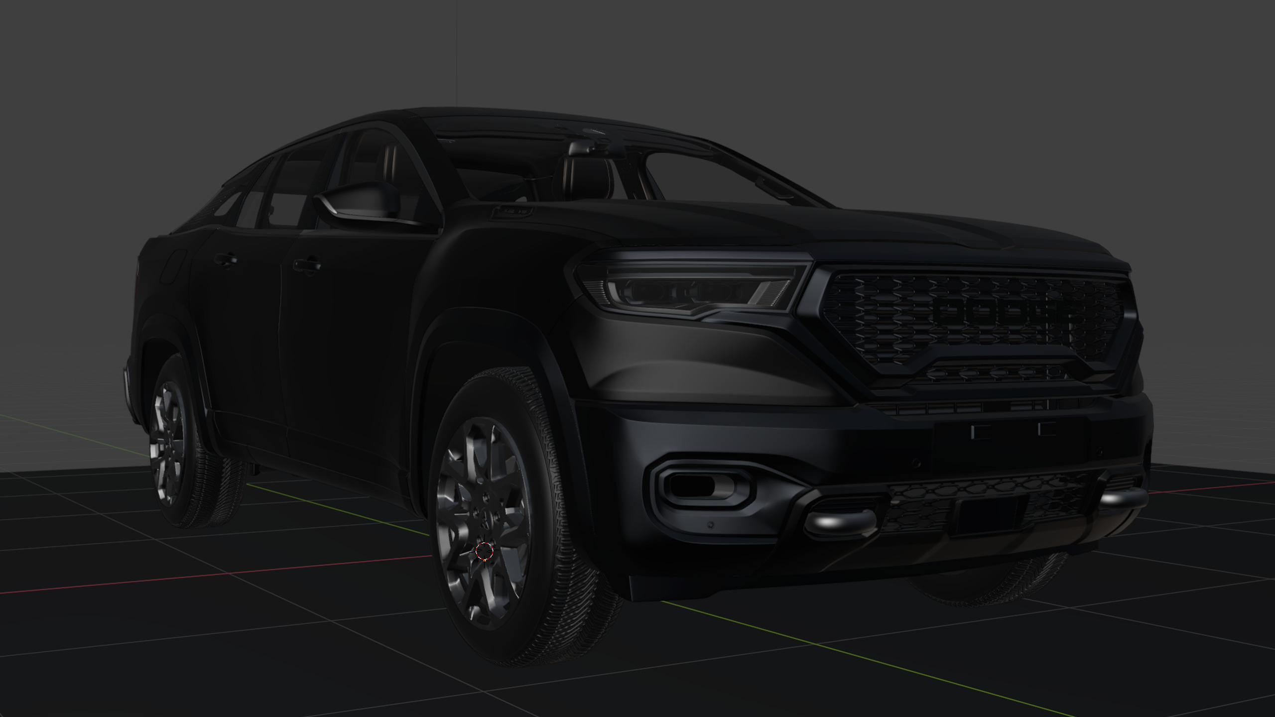 2026 Dodge Conquest SXT Free 3D model_13