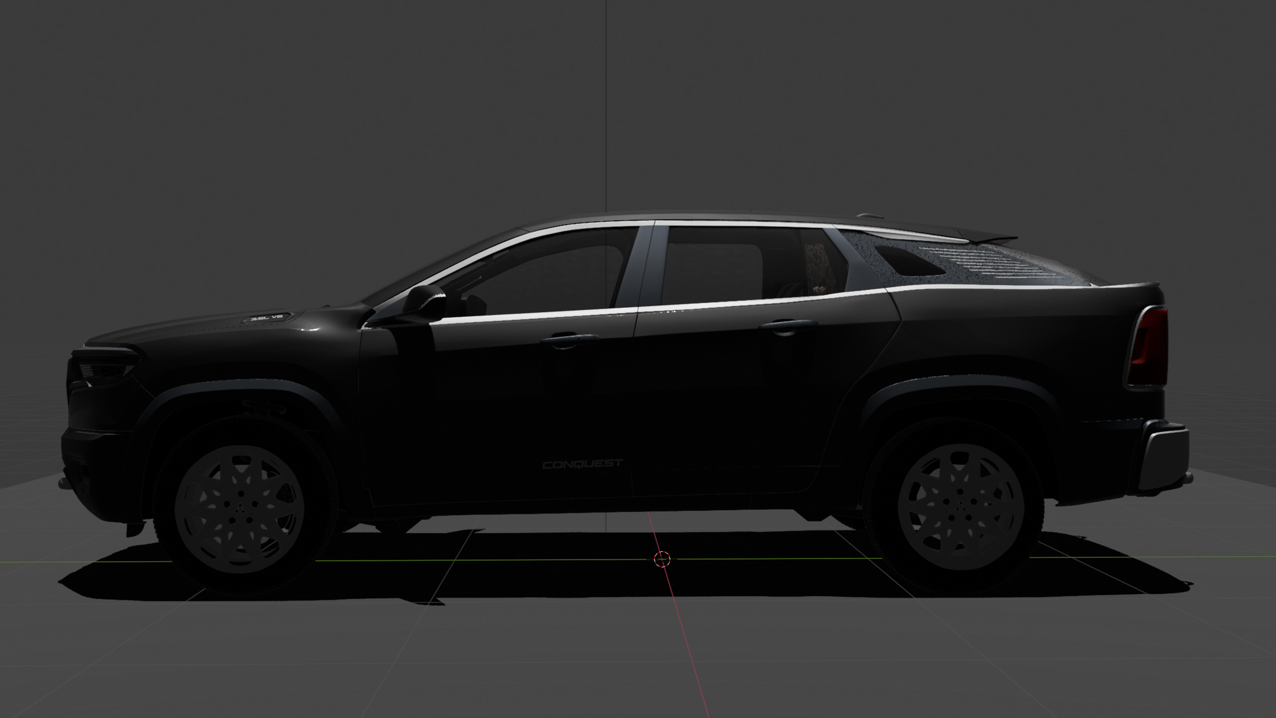 2026 Dodge Conquest SXT Free 3D model_24