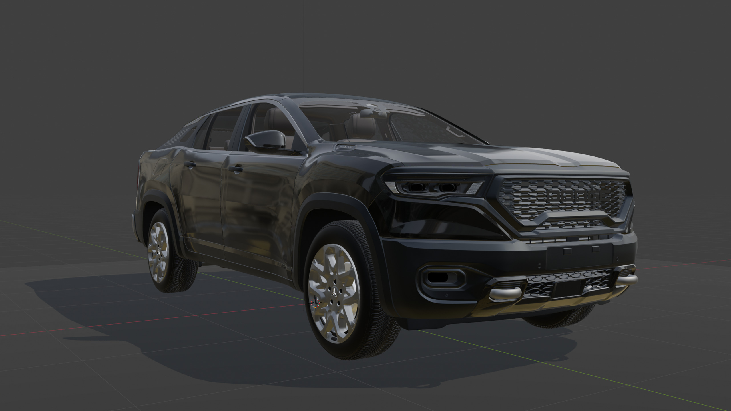 2026 Dodge Conquest SXT Free 3D model_5