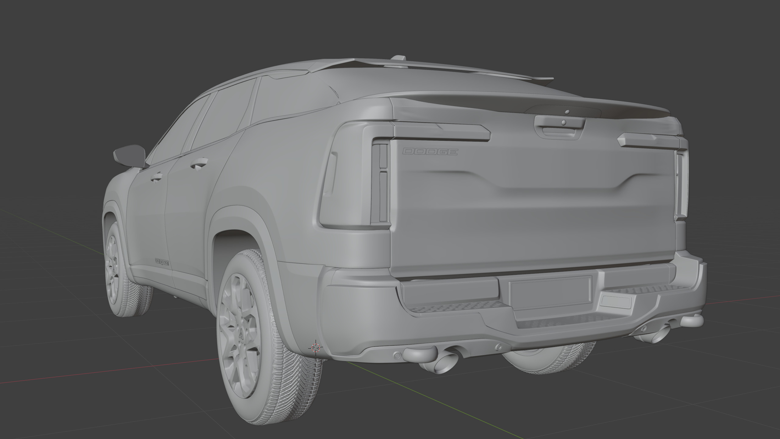 2026 Dodge Conquest SXT Free 3D model_32