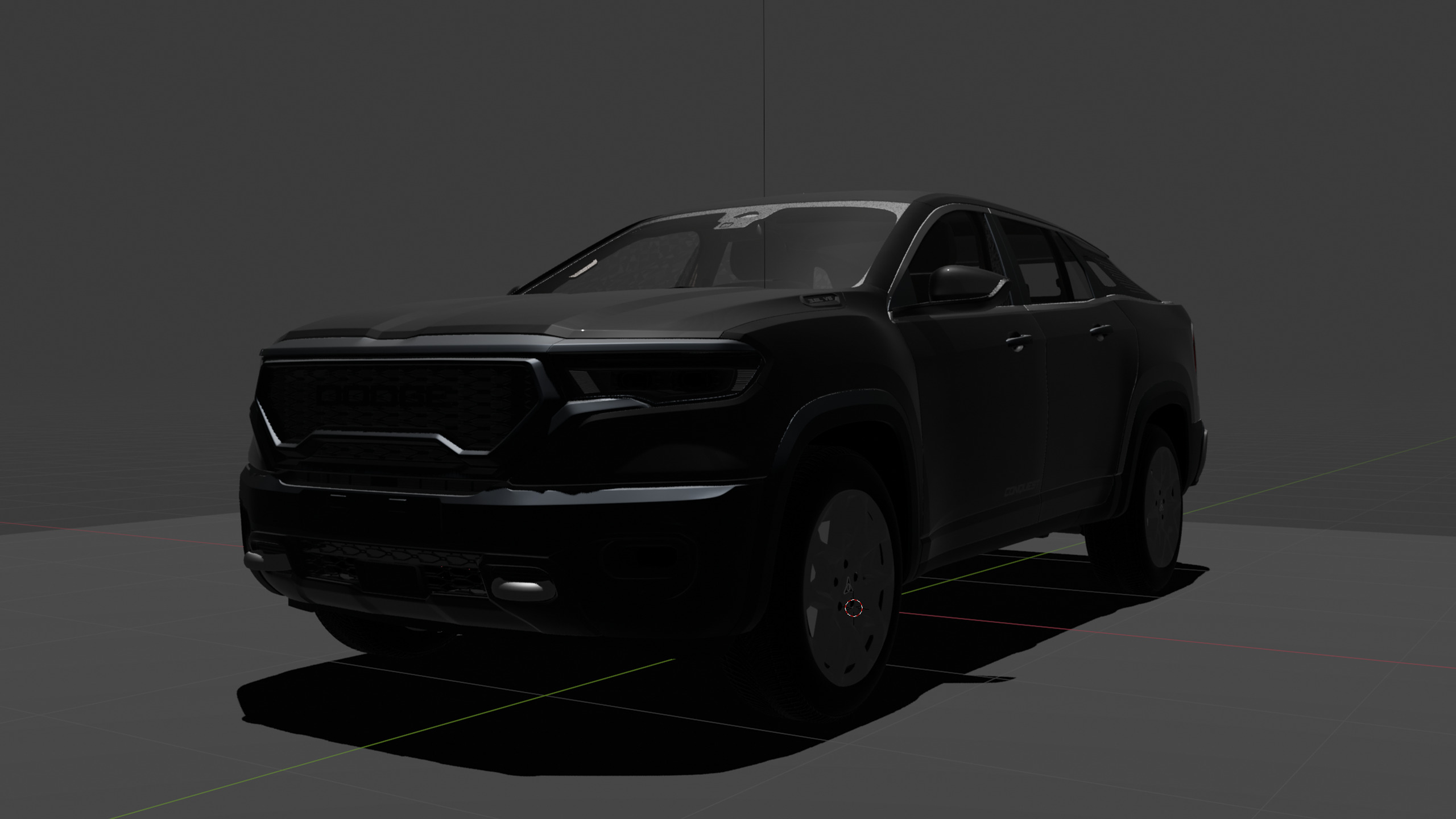 2026 Dodge Conquest SXT Free 3D model_22