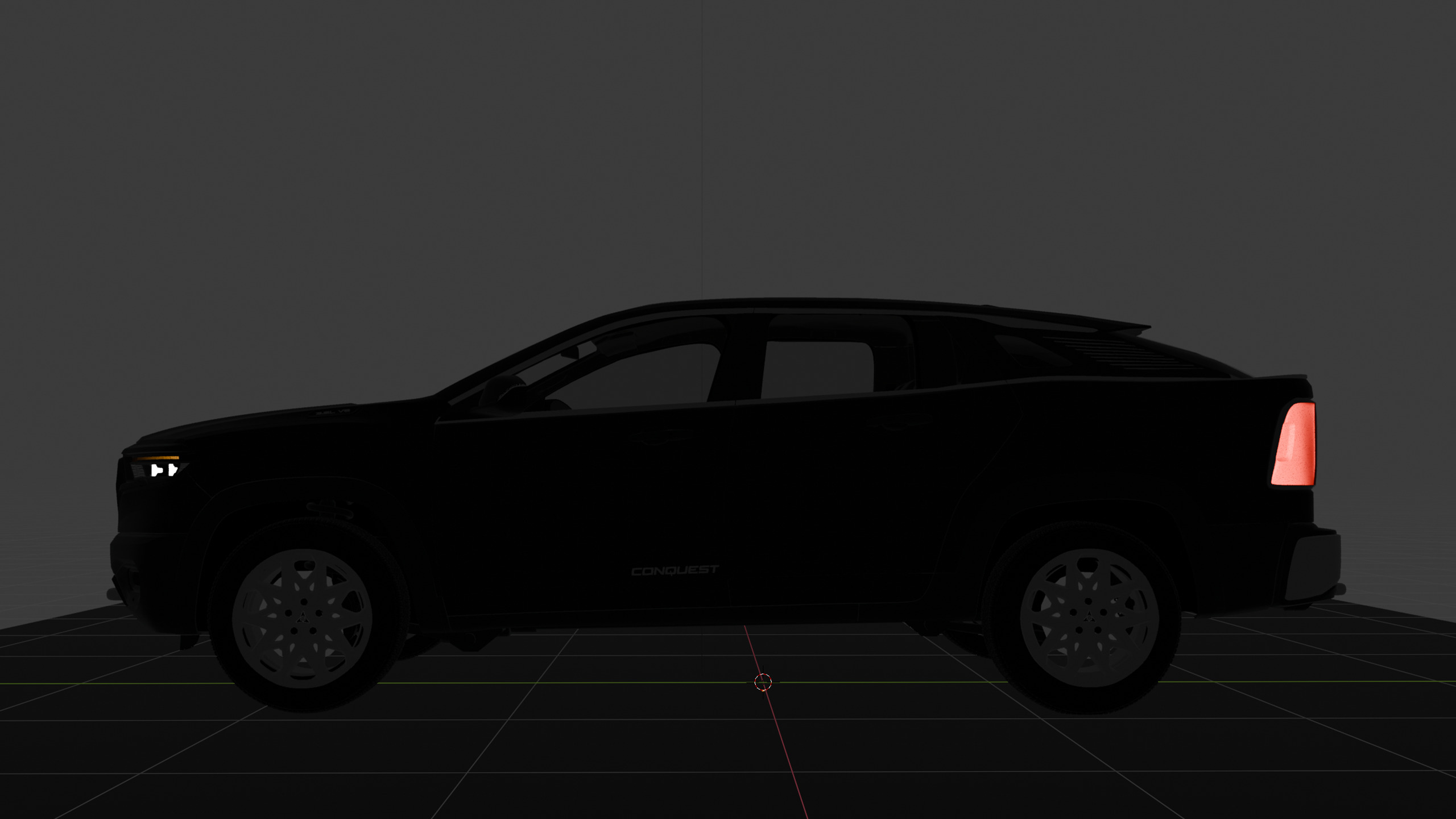 2026 Dodge Conquest SXT Free 3D model_12