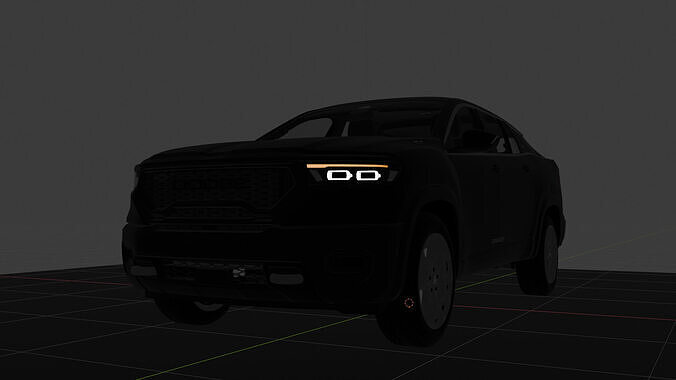 2026 Dodge Conquest SXT Free 3D model