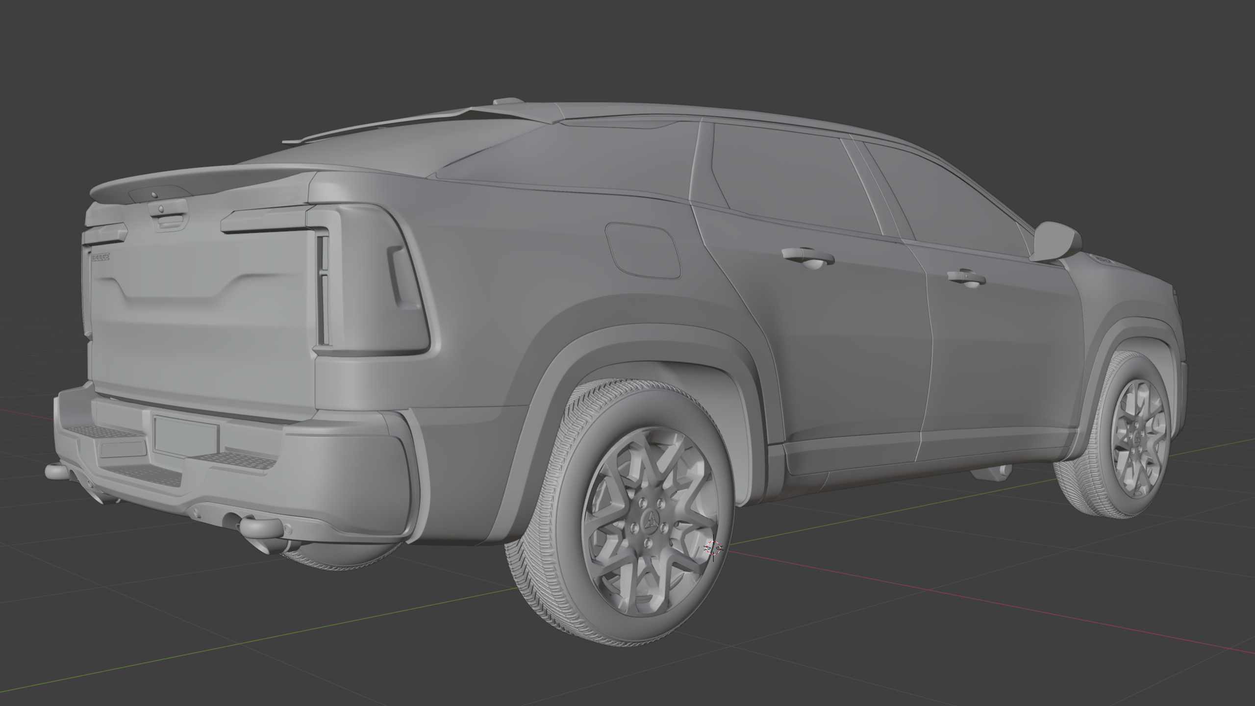 2026 Dodge Conquest SXT Free 3D model_35