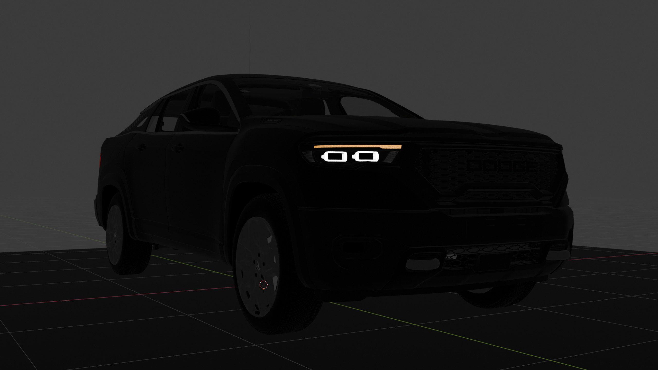 2026 Dodge Conquest SXT Free 3D model_39