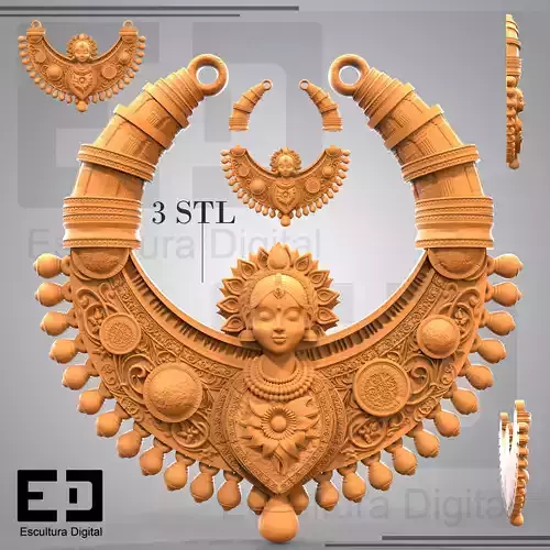 Collar de la Diosa 3D print model