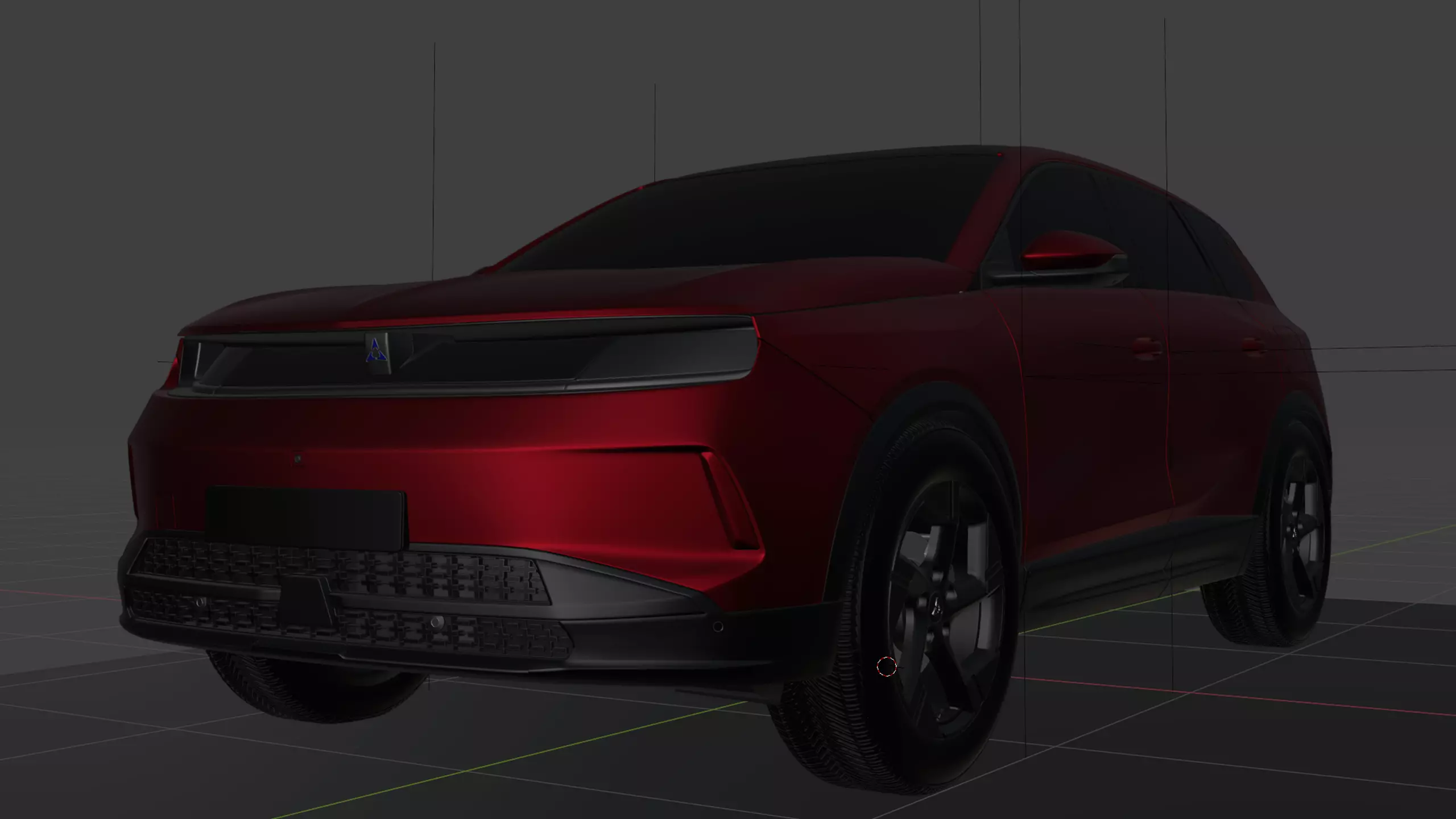 2026 Dodge Journey RT Hurricane i6 Hybrid Free 3D model_6
