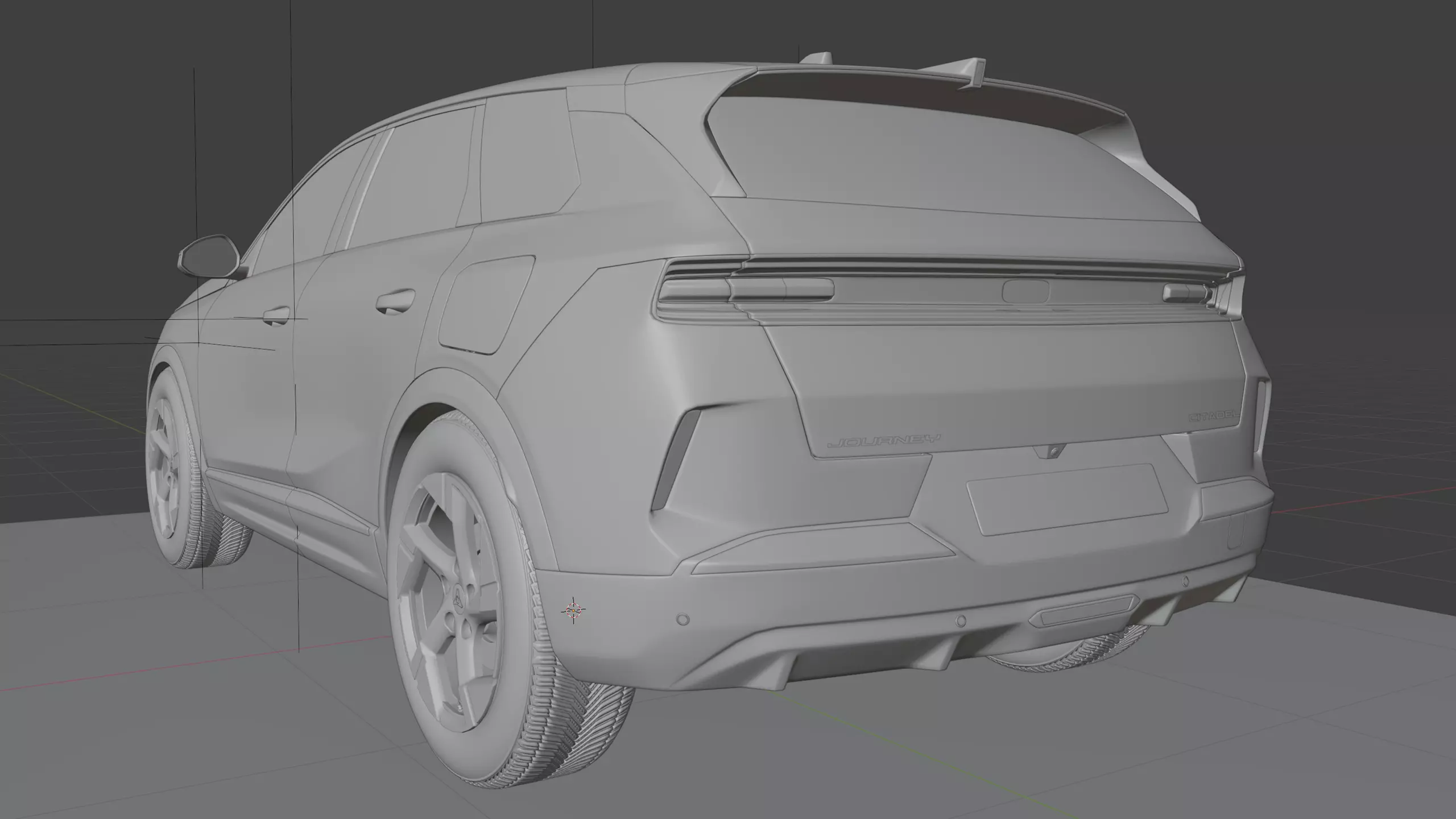 2026 Dodge Journey RT Hurricane i6 Hybrid Free 3D model_31