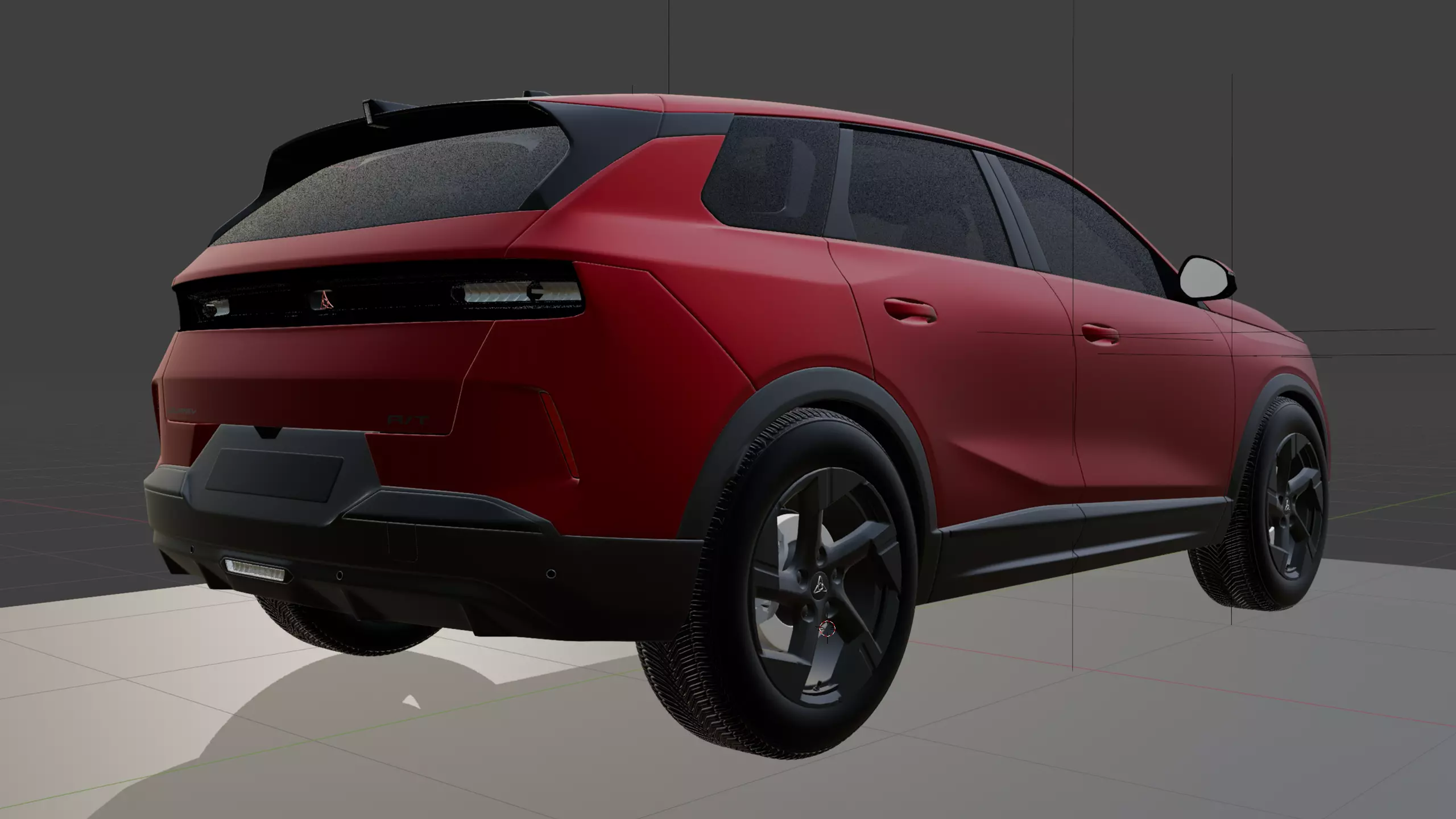 2026 Dodge Journey RT Hurricane i6 Hybrid Free 3D model_3