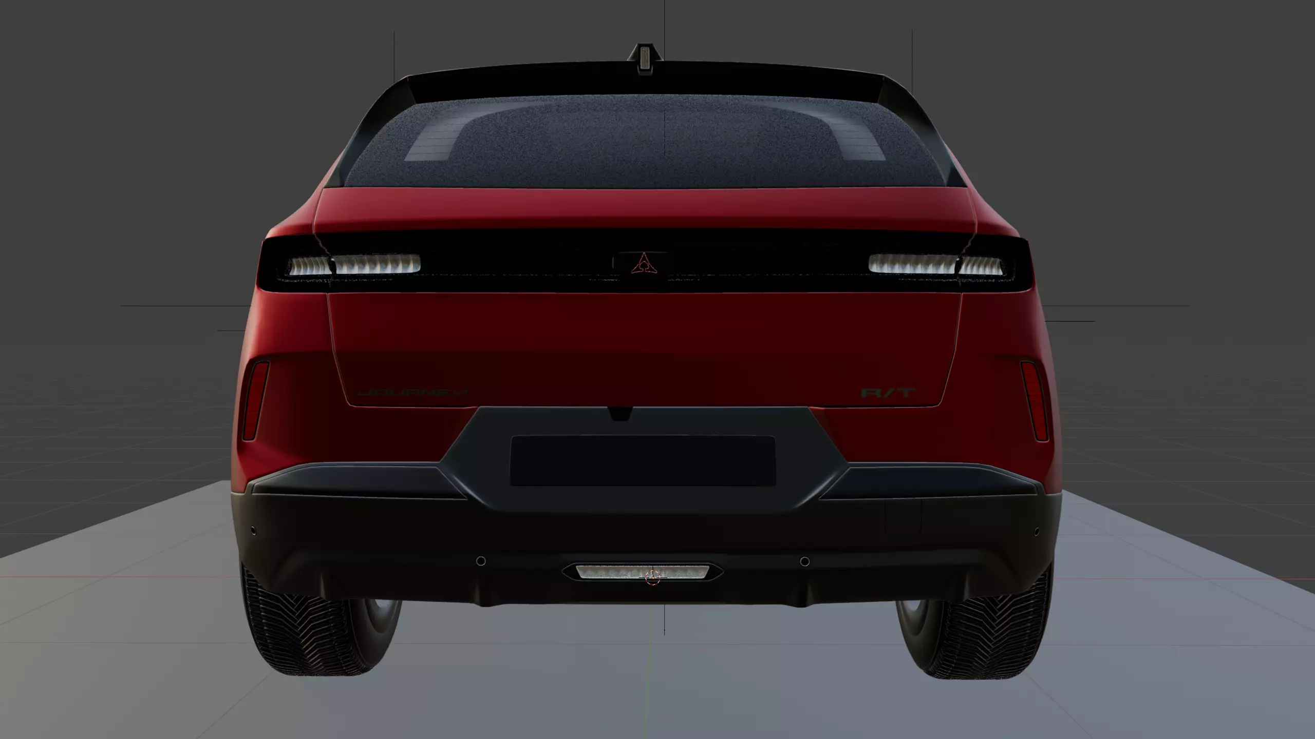 2026 Dodge Journey RT Hurricane i6 Hybrid Free 3D model_2