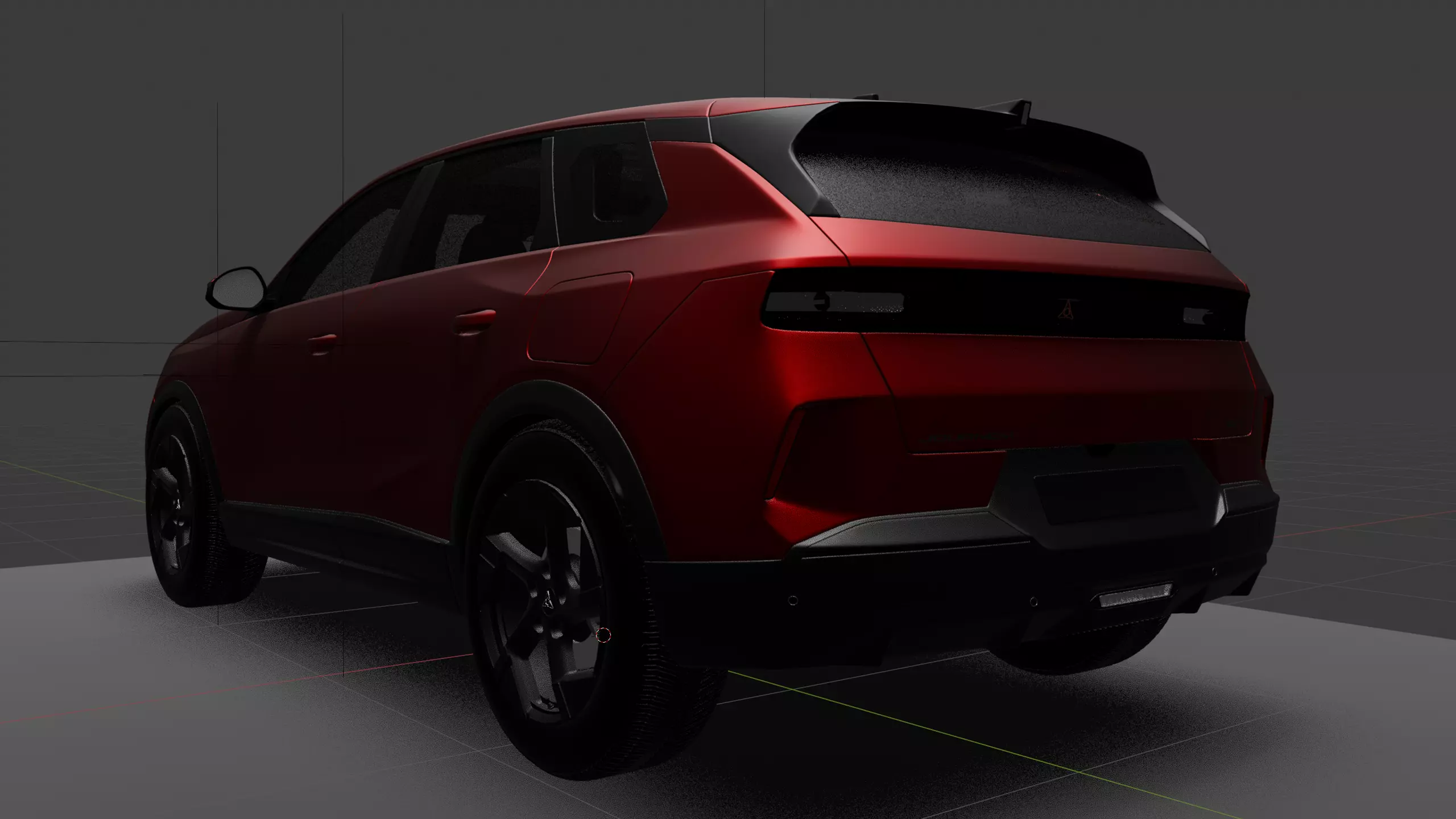 2026 Dodge Journey RT Hurricane i6 Hybrid Free 3D model_24