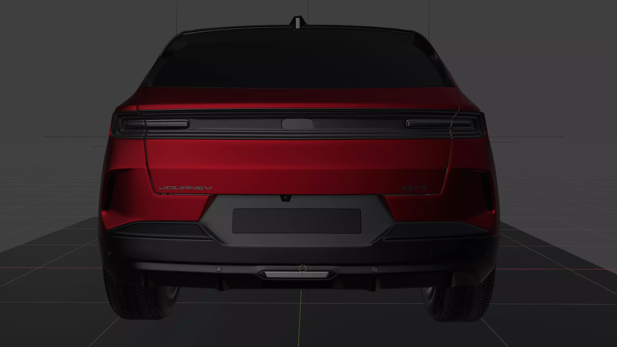 2026 Dodge Journey RT Hurricane i6 Hybrid Free 3D model_9