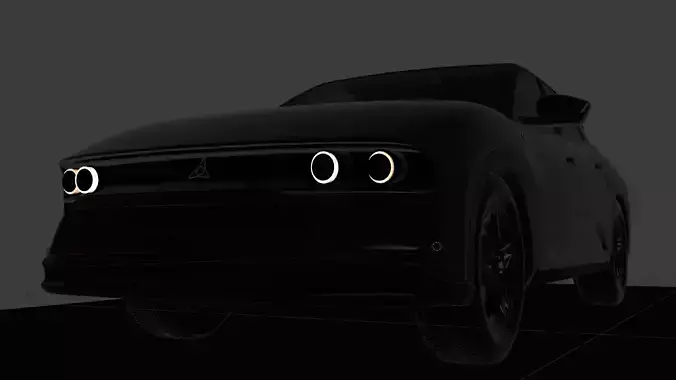 2026 Dodge Journey RT Hurricane i6 Hybrid Free 3D model