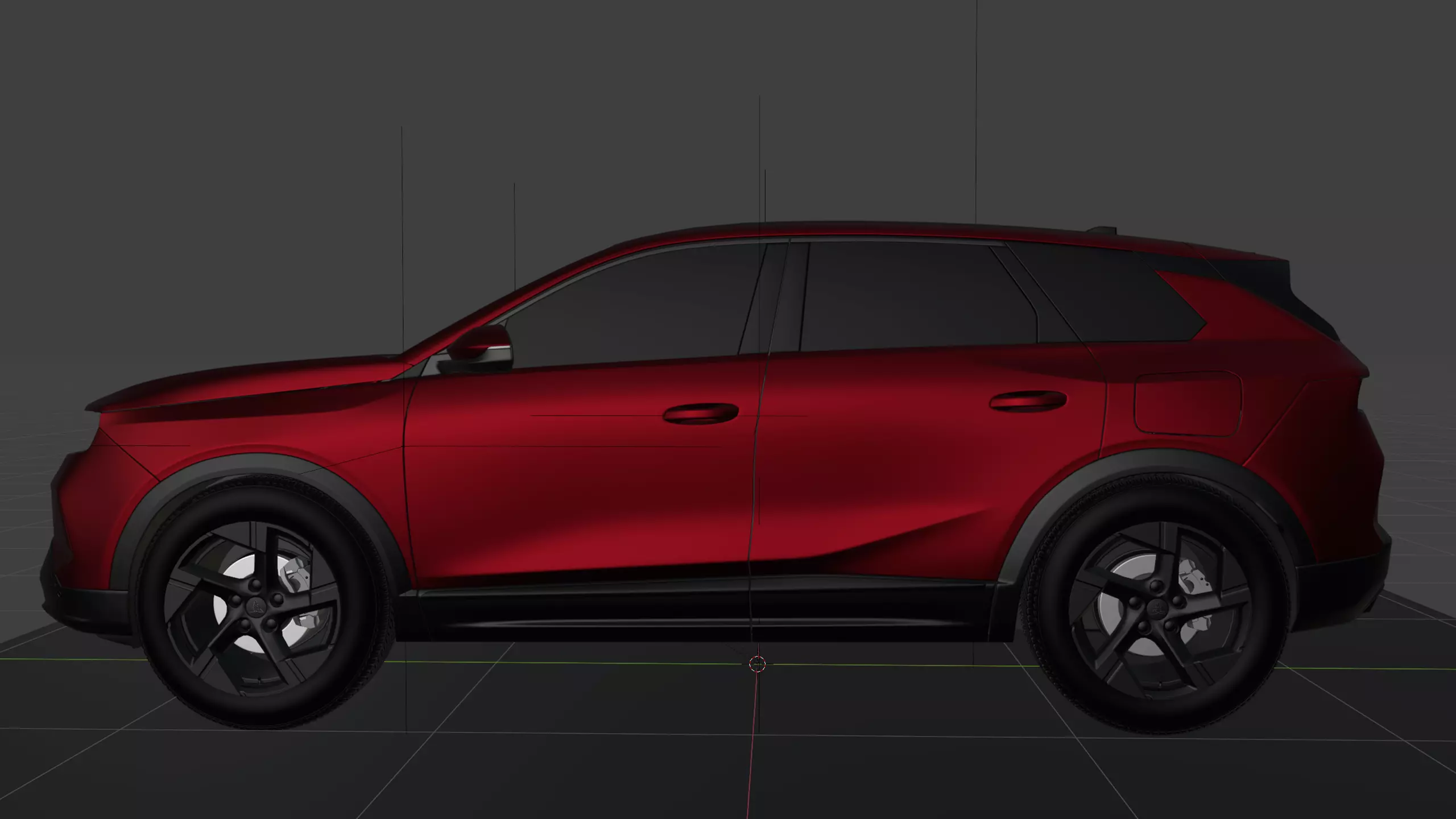 2026 Dodge Journey RT Hurricane i6 Hybrid Free 3D model_7