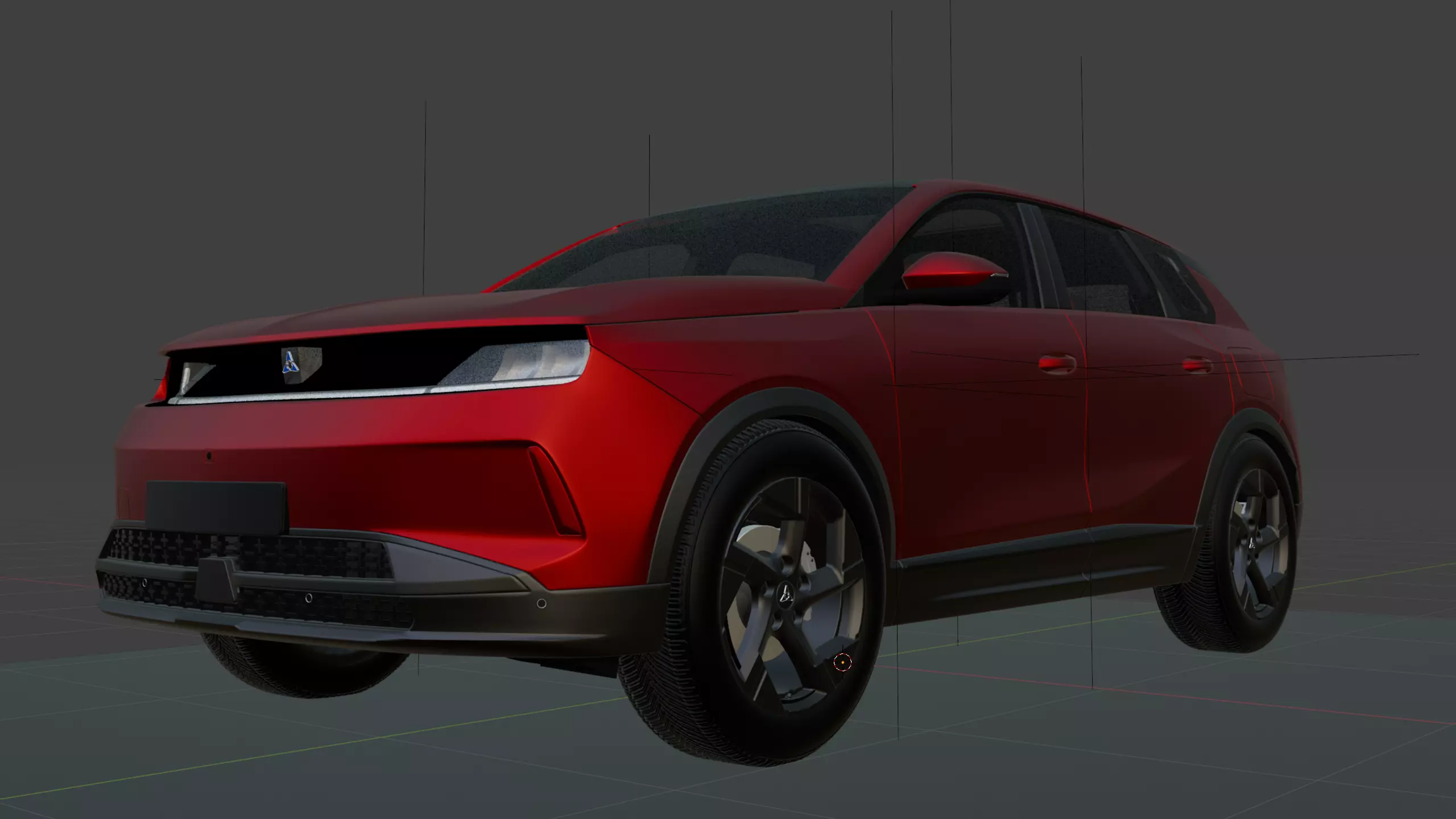 2026 Dodge Journey RT Hurricane i6 Hybrid Free 3D model_40