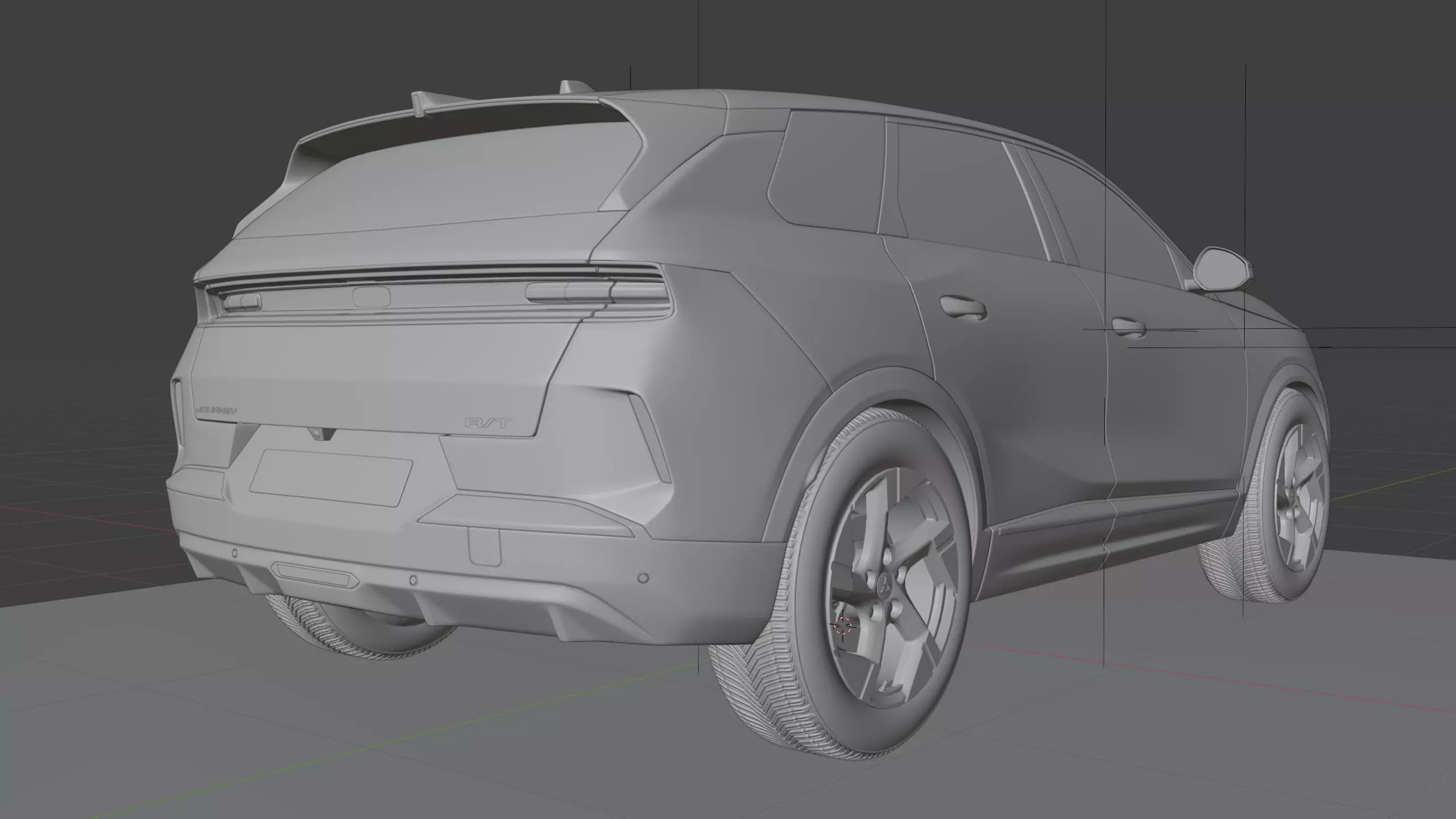 2026 Dodge Journey RT Hurricane i6 Hybrid Free 3D model_34