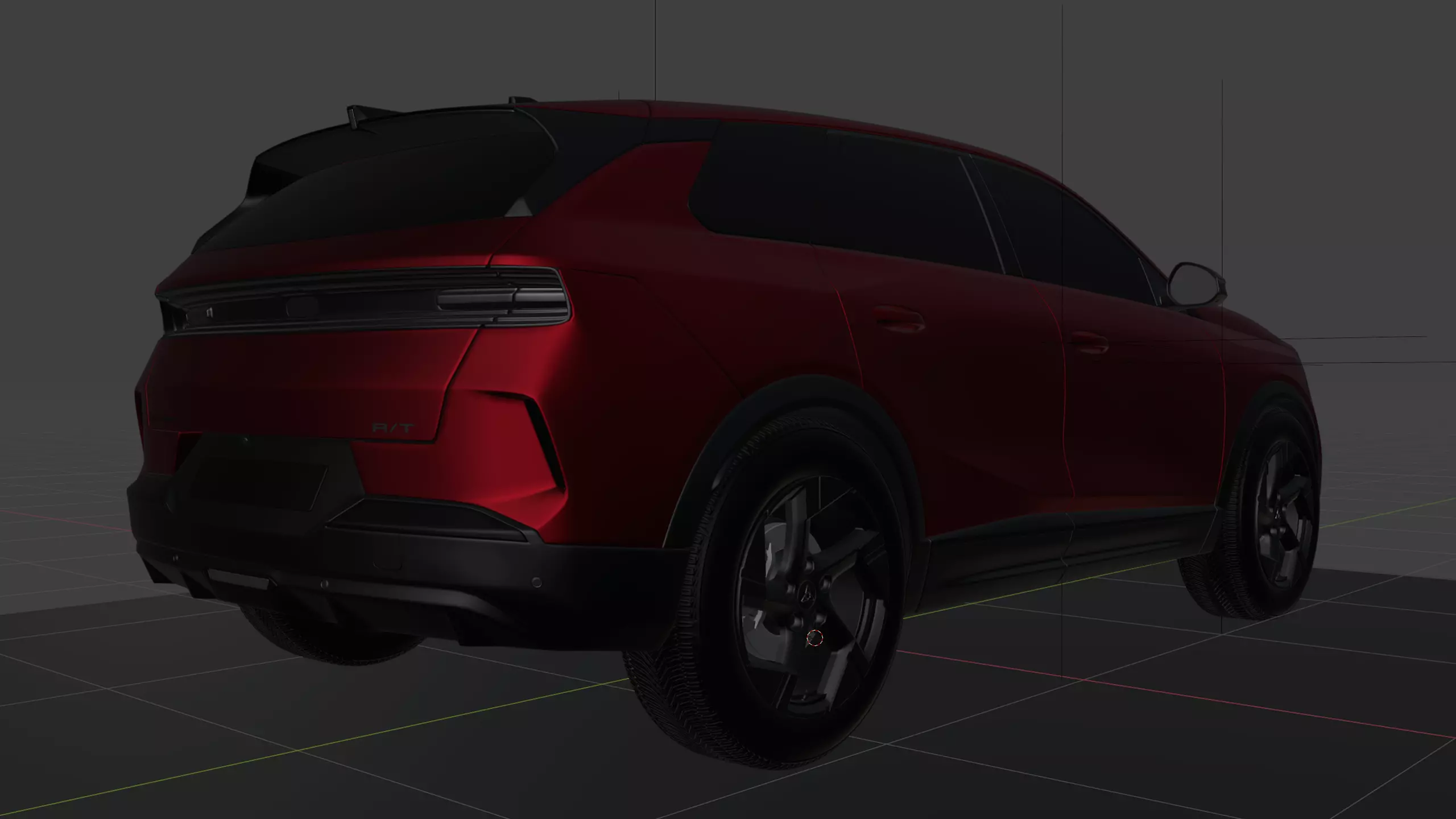 2026 Dodge Journey RT Hurricane i6 Hybrid Free 3D model_10