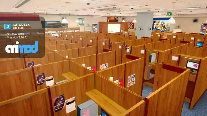 Japanese Internet Cafe