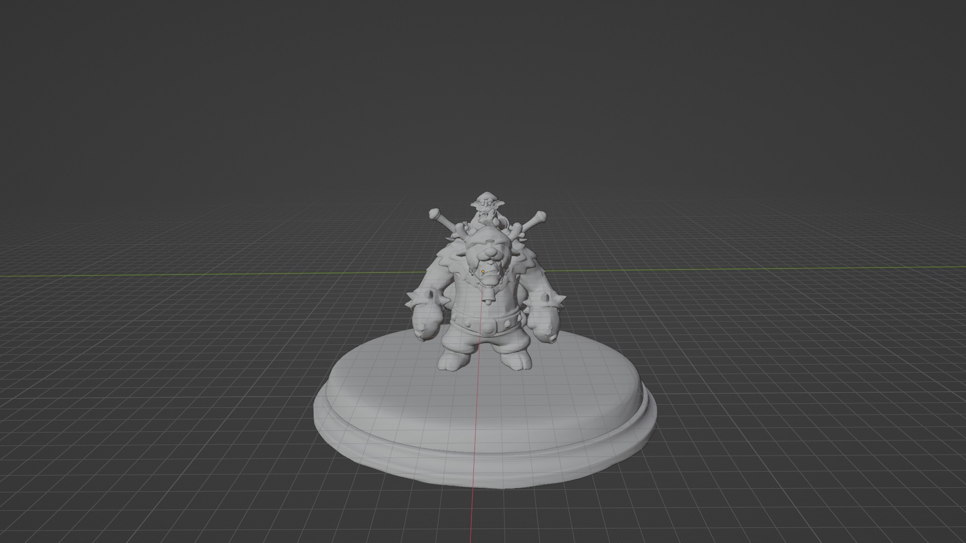 Dota 2 Alchemist Christmas 3D print model_4