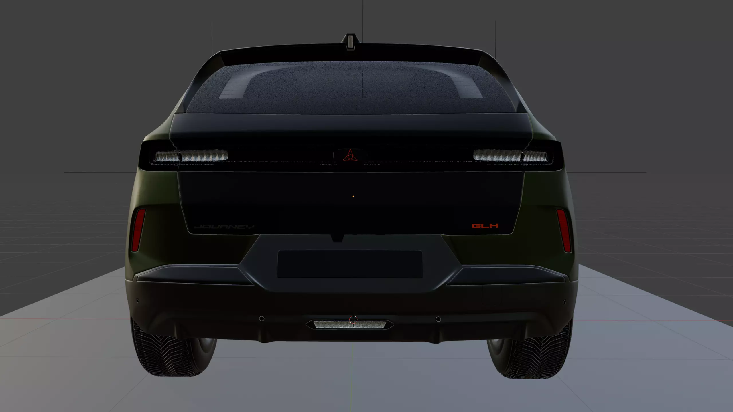 2026 Dodge Journey GLH Free 3D model_2