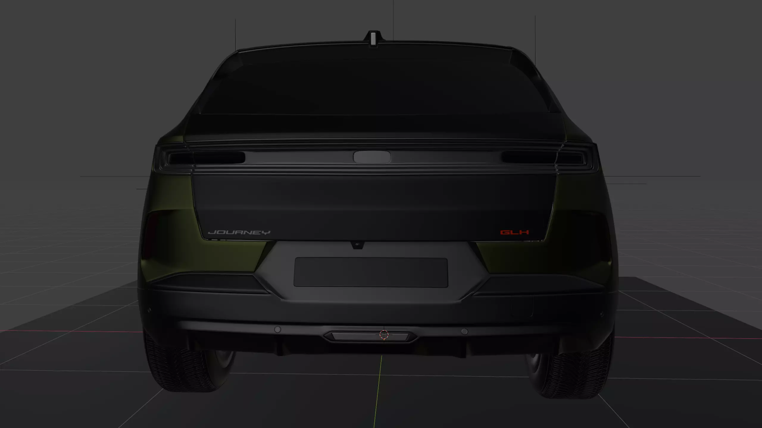 2026 Dodge Journey GLH Free 3D model_9