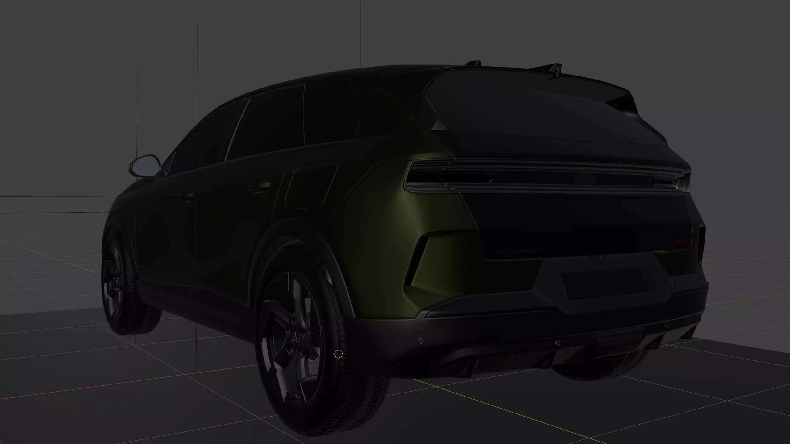 2026 Dodge Journey GLH Free 3D model_8