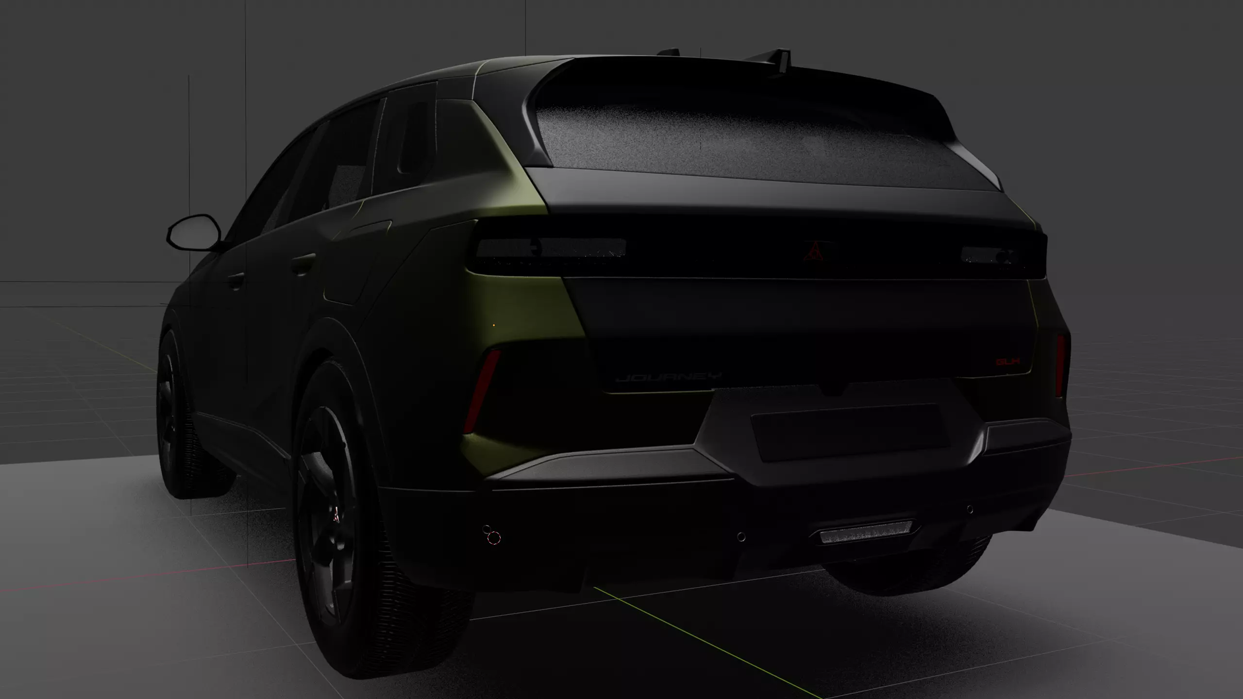 2026 Dodge Journey GLH Free 3D model_24