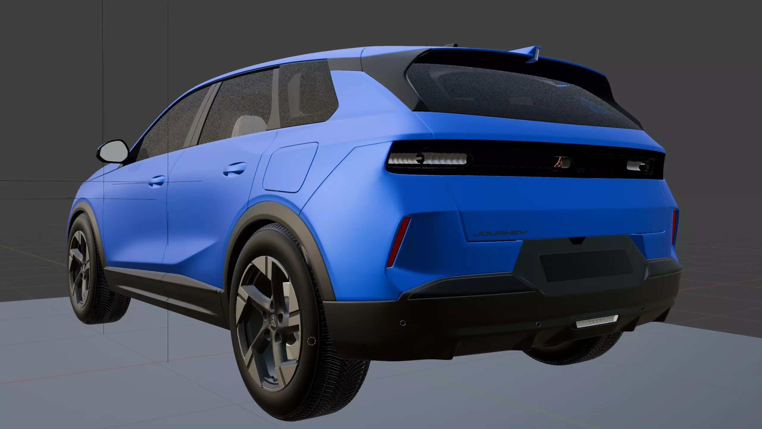 2026 Dodge Journey SXT Free 3D model_1