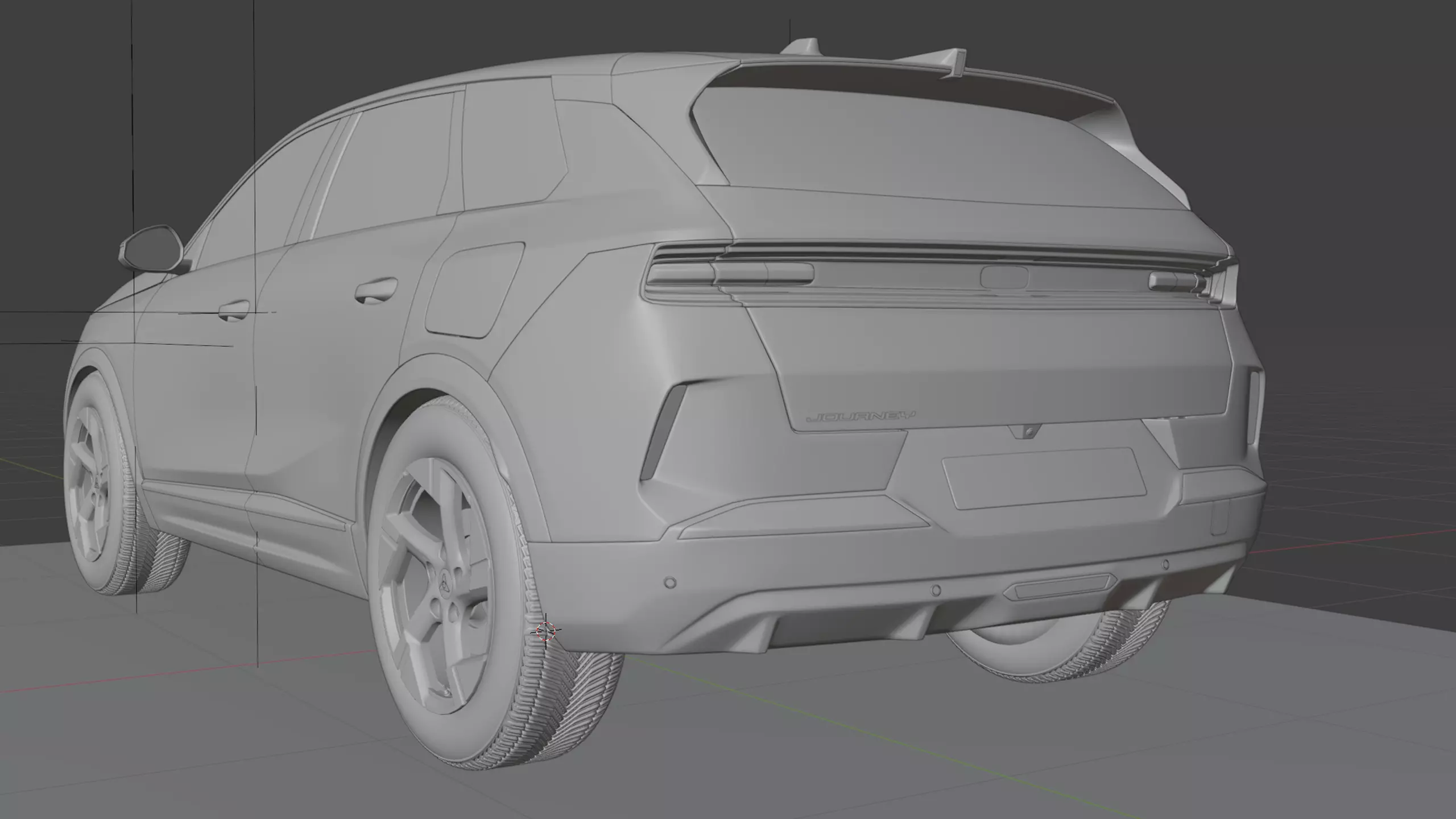 2026 Dodge Journey SXT Free 3D model_31