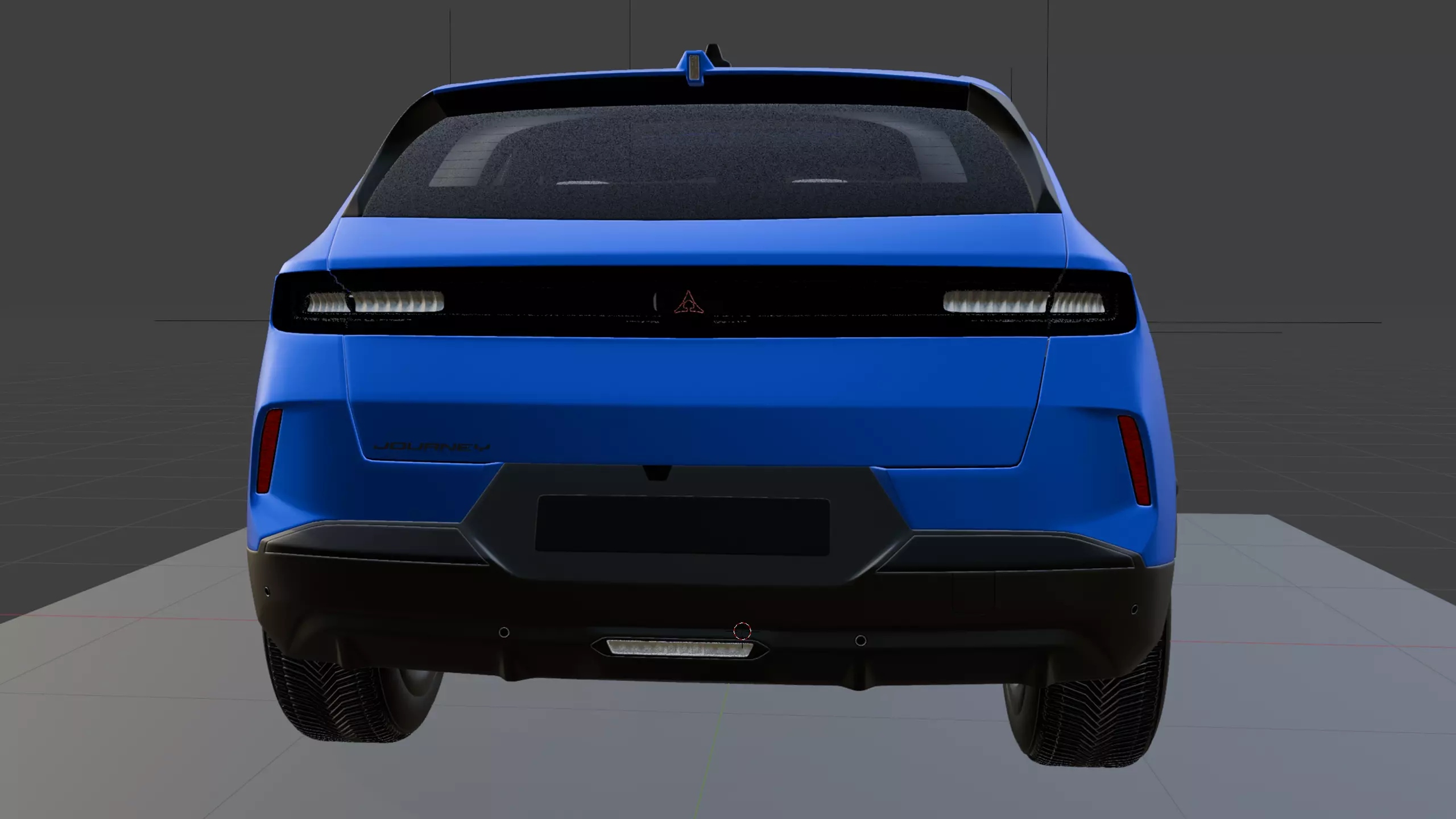 2026 Dodge Journey SXT Free 3D model_2