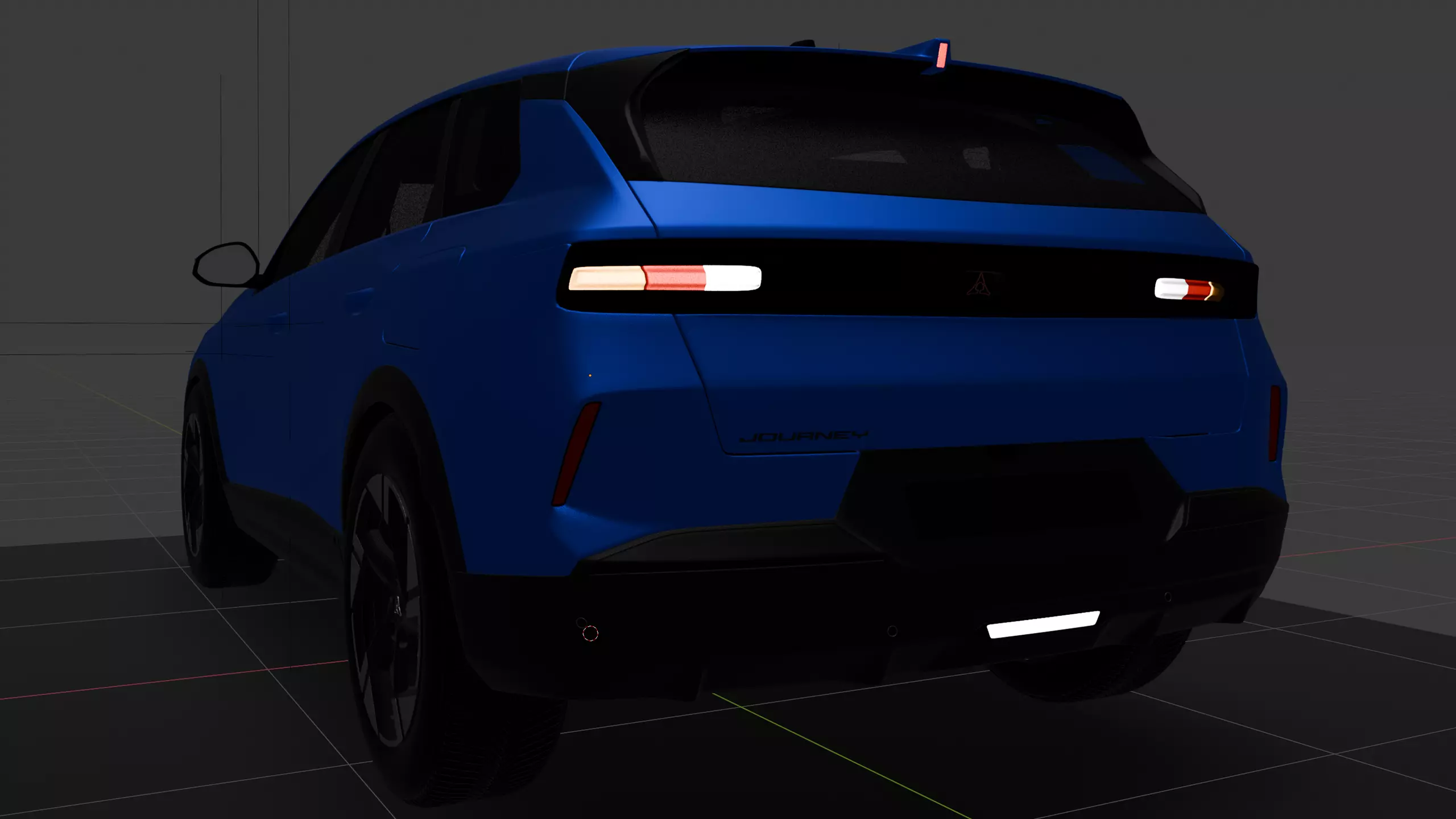 2026 Dodge Journey SXT Free 3D model_22