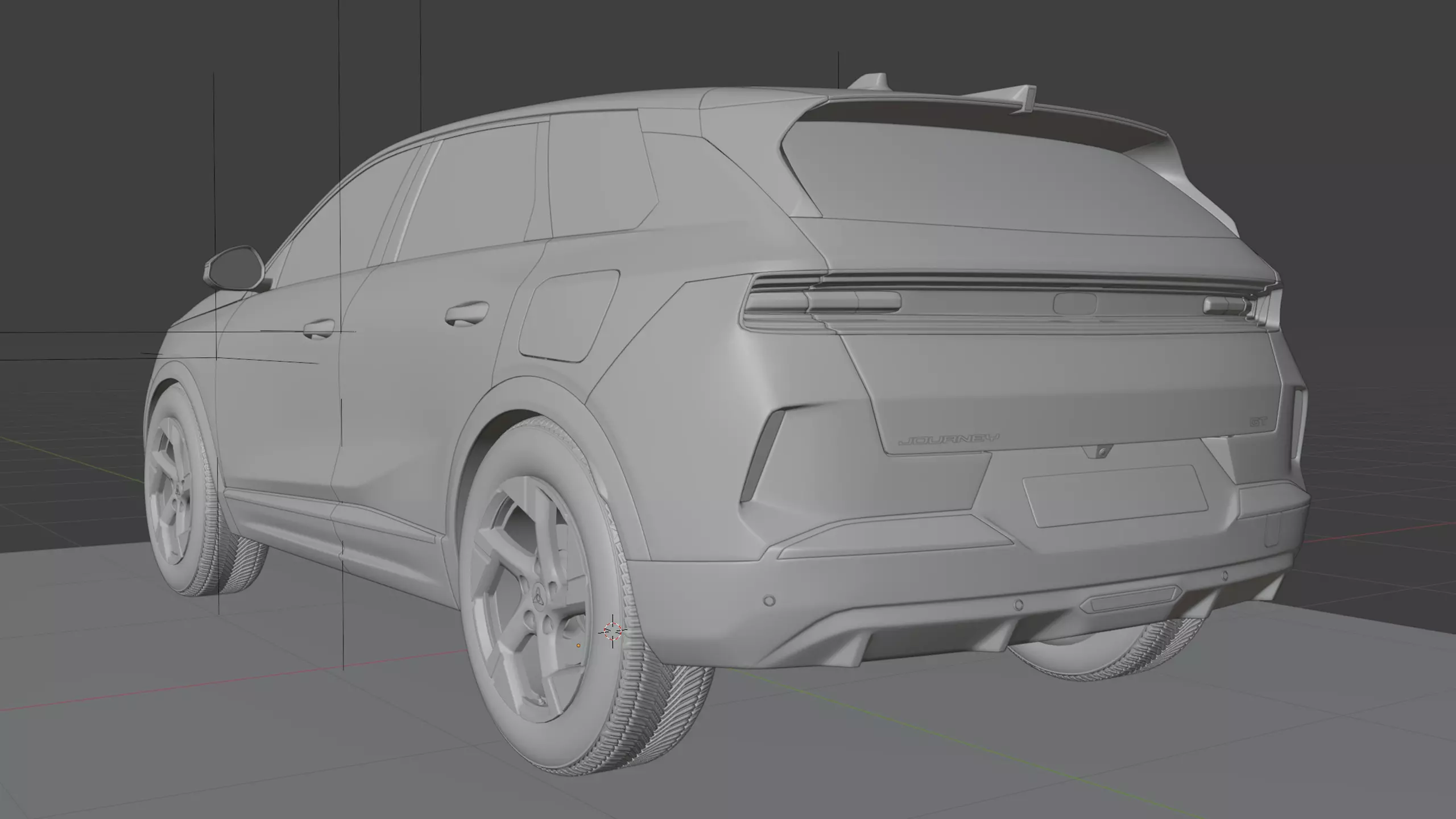 2026 Dodge Journey GT Free 3D model_31