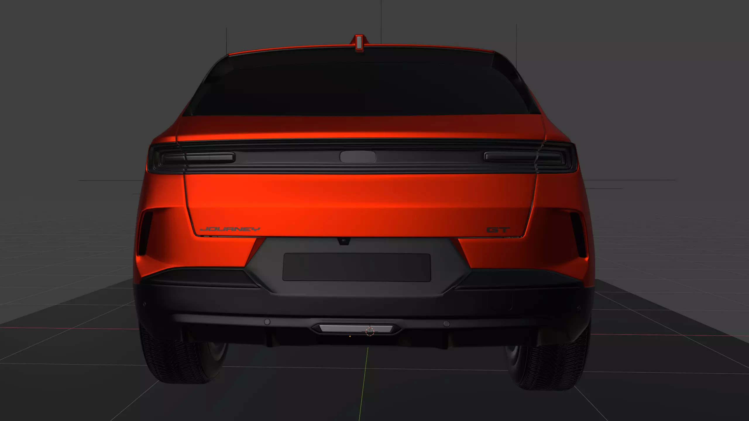 2026 Dodge Journey GT Free 3D model_9