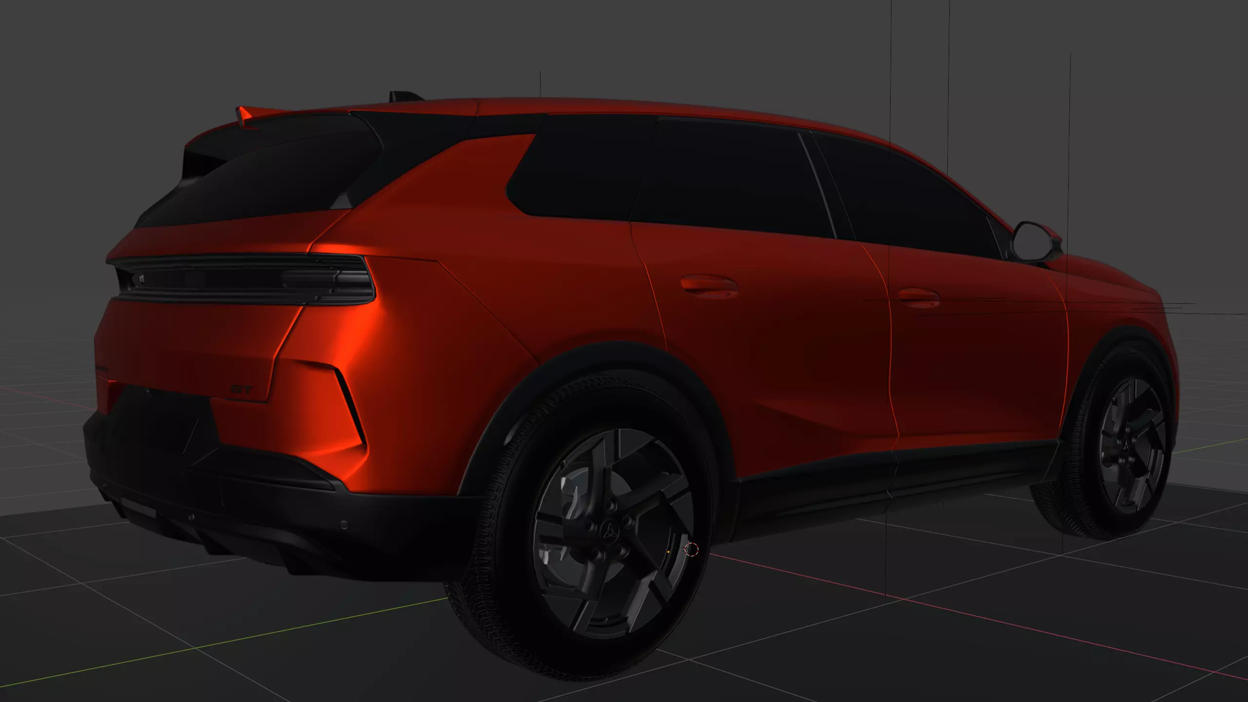 2026 Dodge Journey GT Free 3D model_10