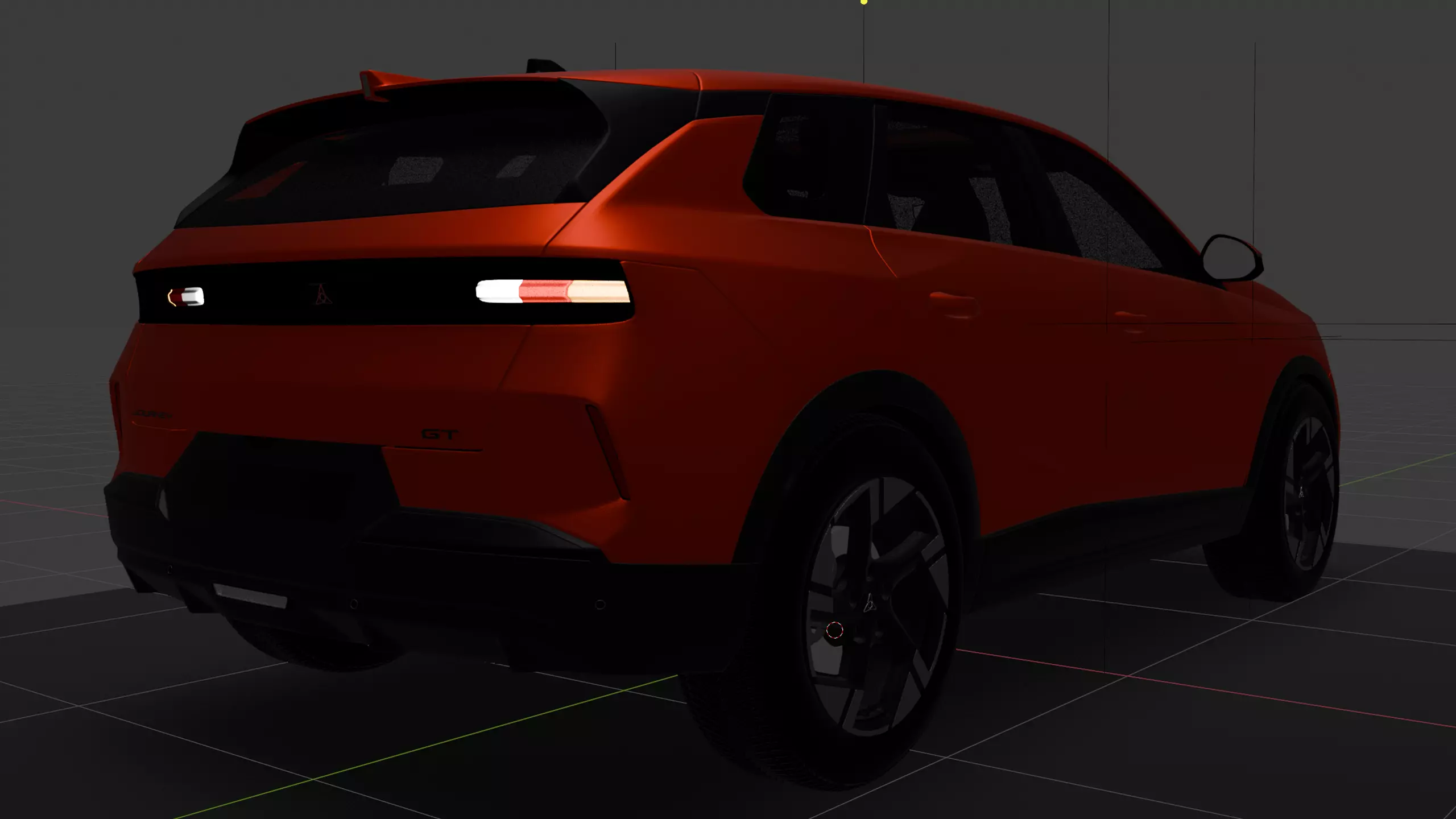 2026 Dodge Journey GT Free 3D model_37