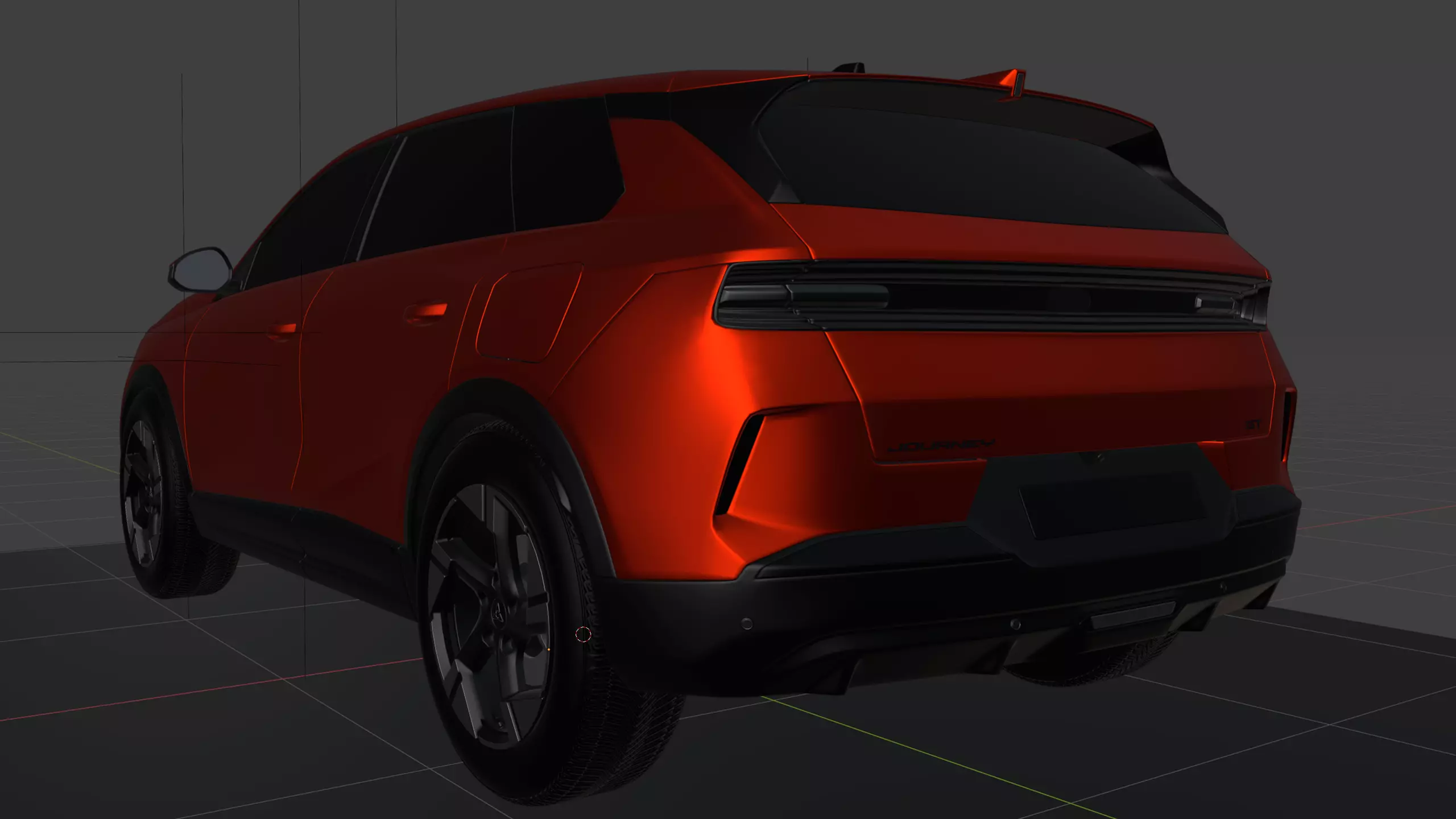 2026 Dodge Journey GT Free 3D model_8