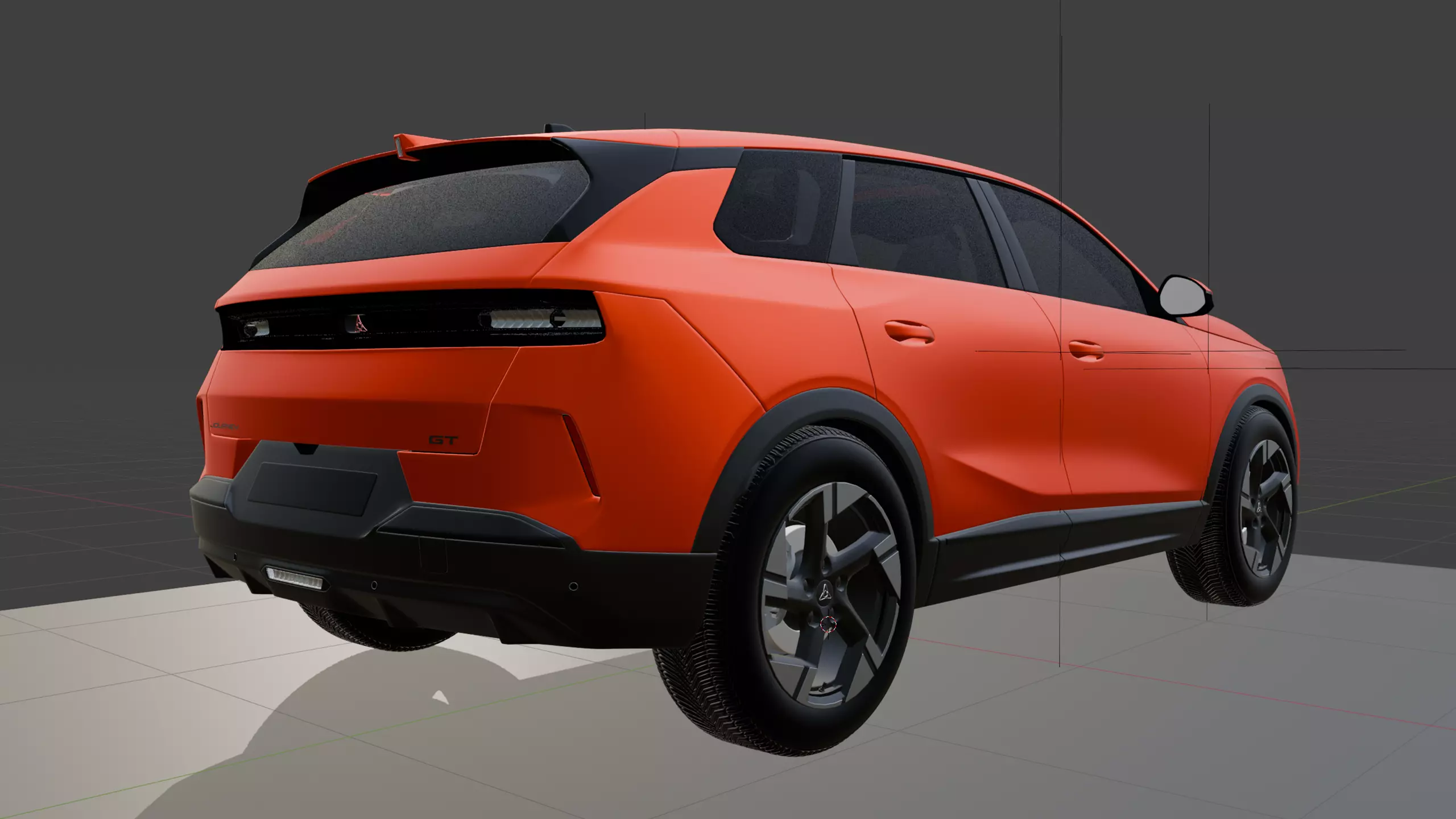 2026 Dodge Journey GT Free 3D model_3