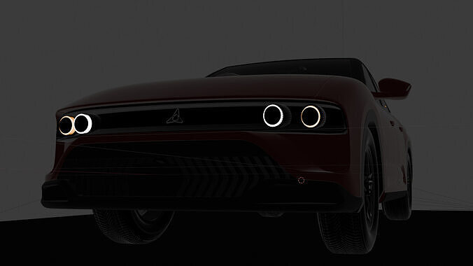 2026 Dodge Journey GT Free 3D model