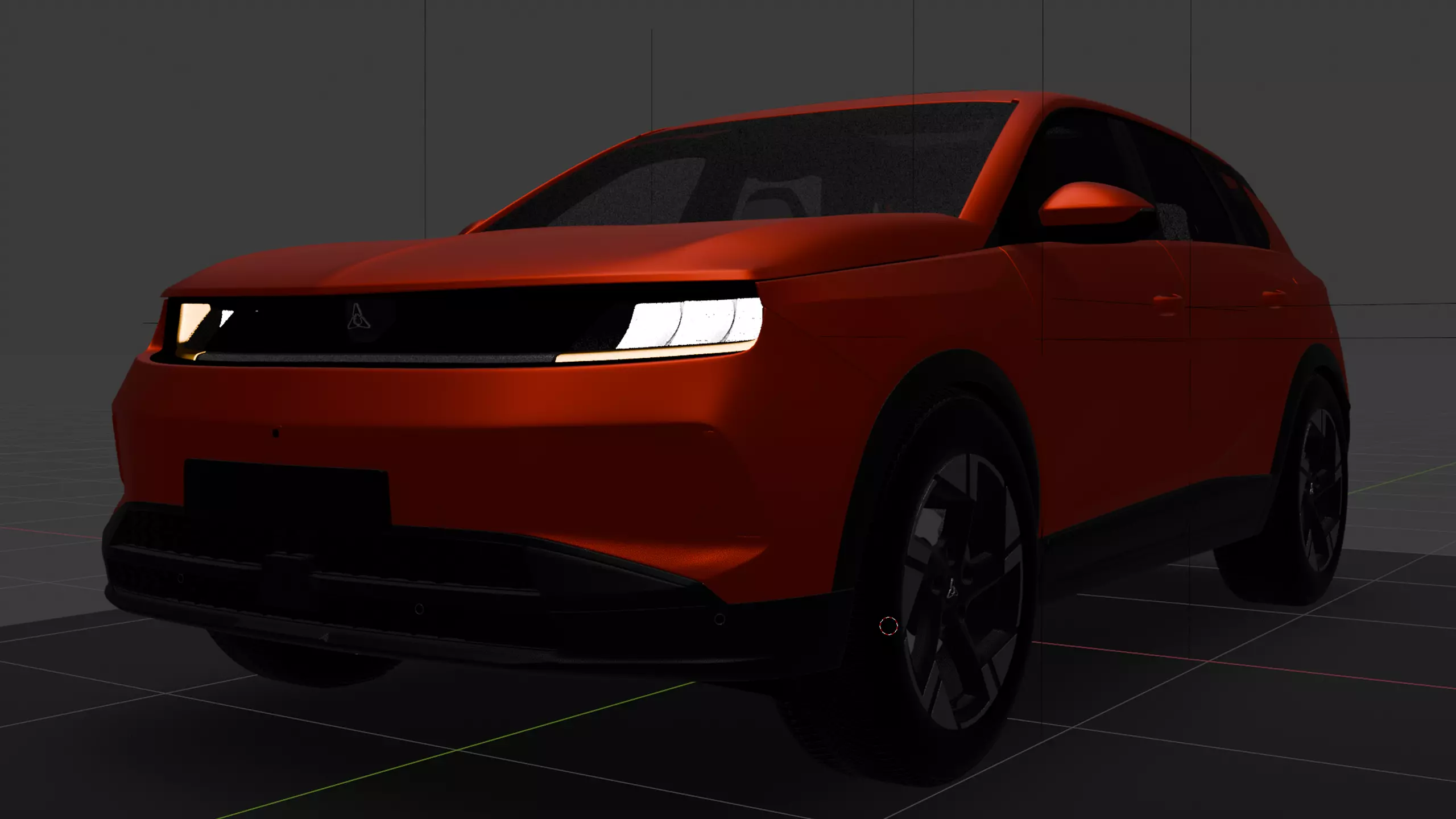 2027 Dodge Journey GT Free 3D model