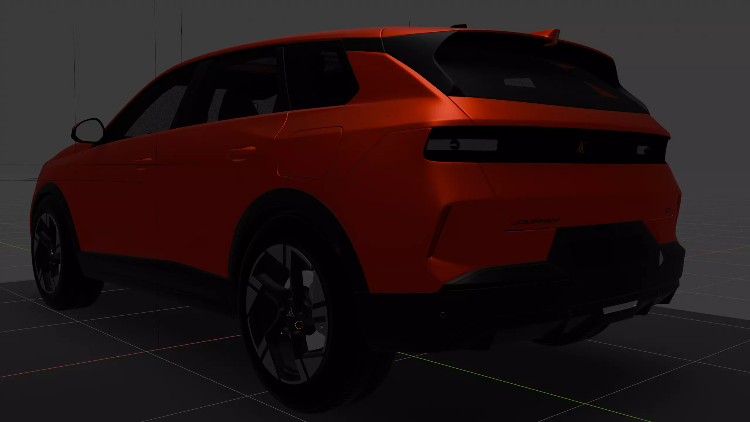 2026 Dodge Journey GT Free 3D model_24