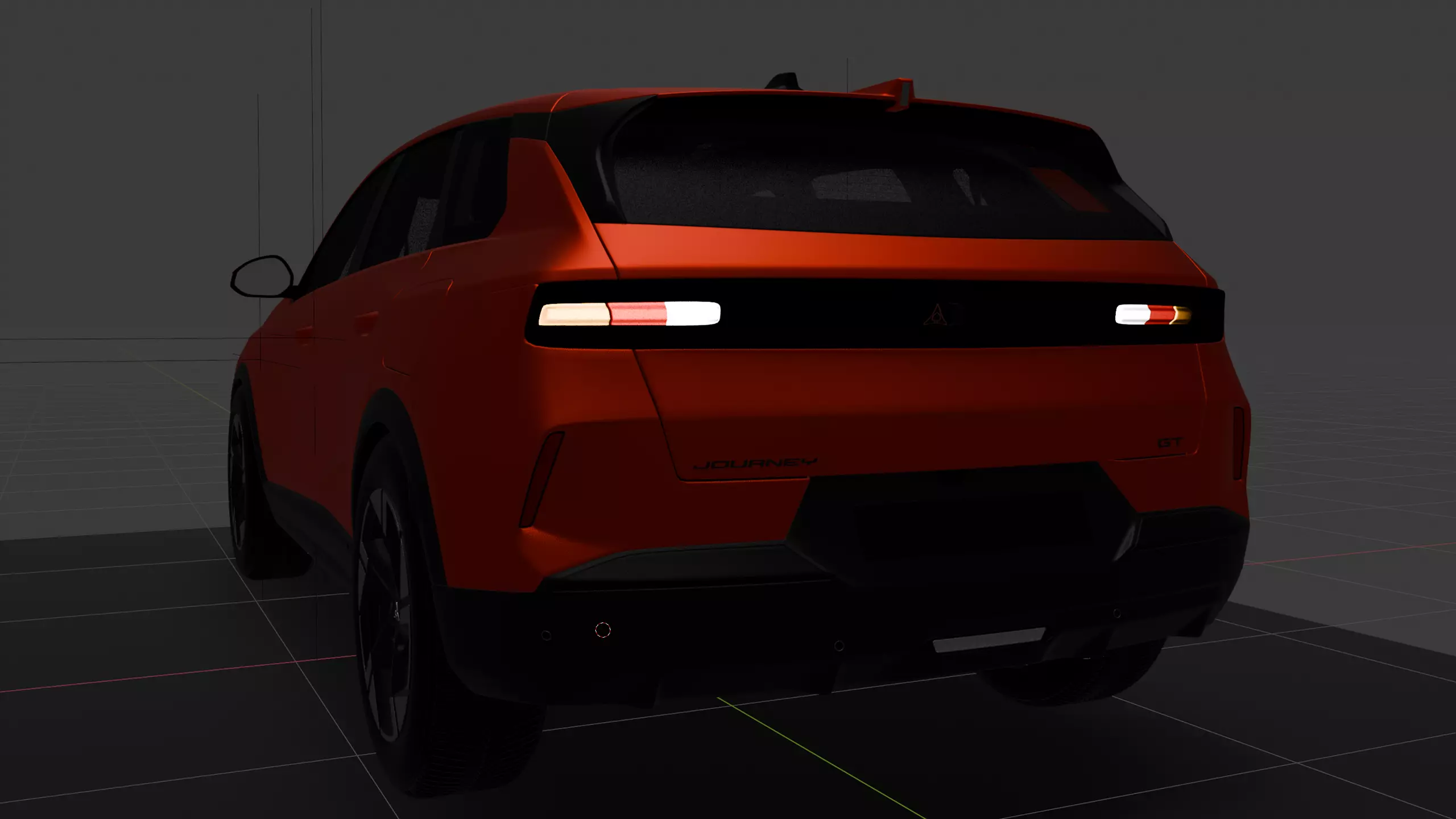 2026 Dodge Journey GT Free 3D model_22