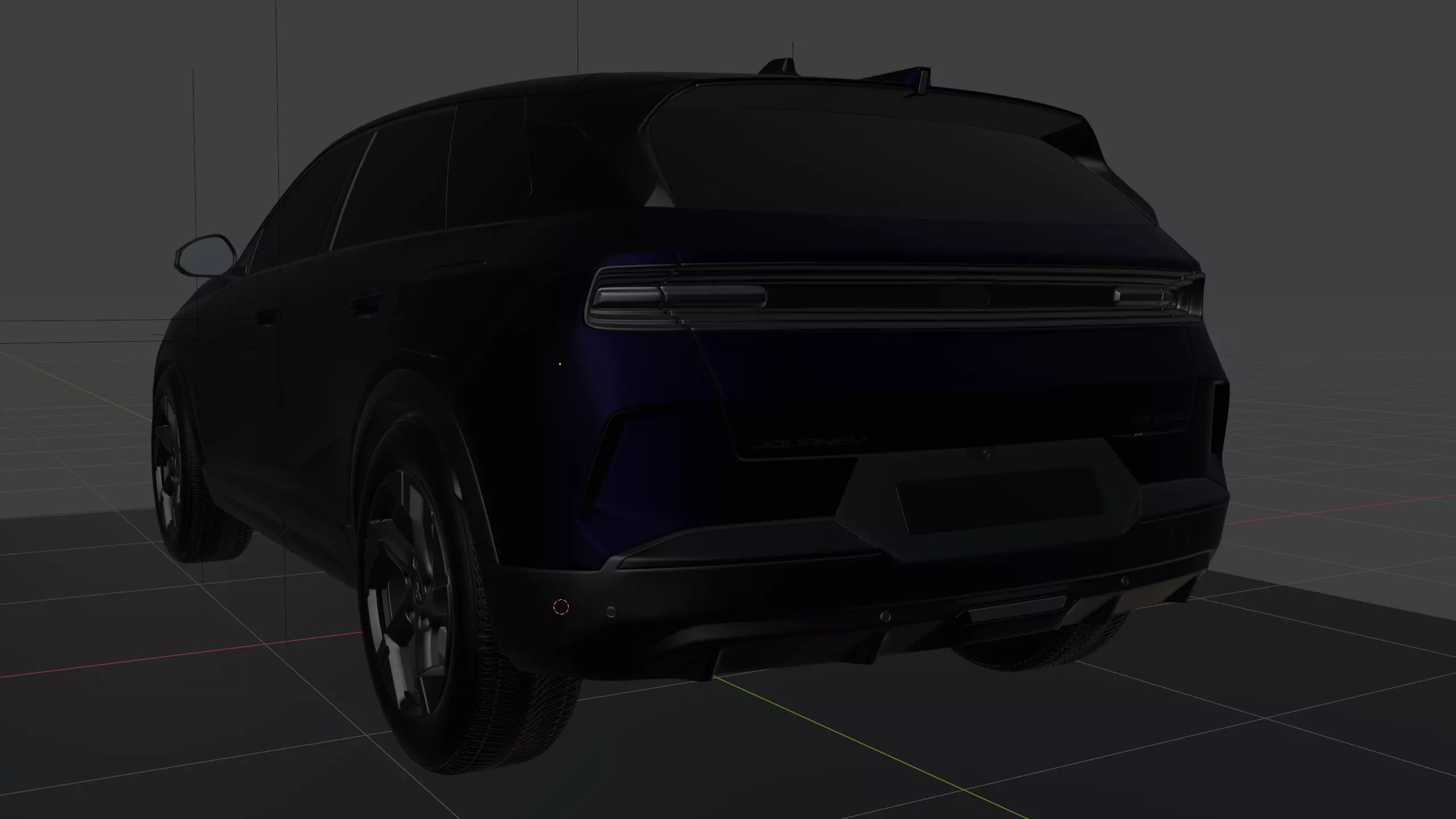 2026 Dodge Journey Citadel Free 3D model_8