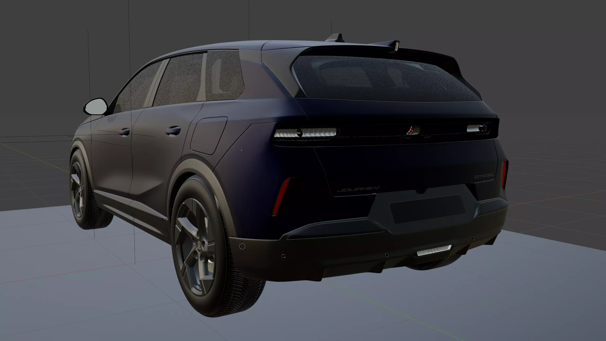 2026 Dodge Journey Citadel Free 3D model_1