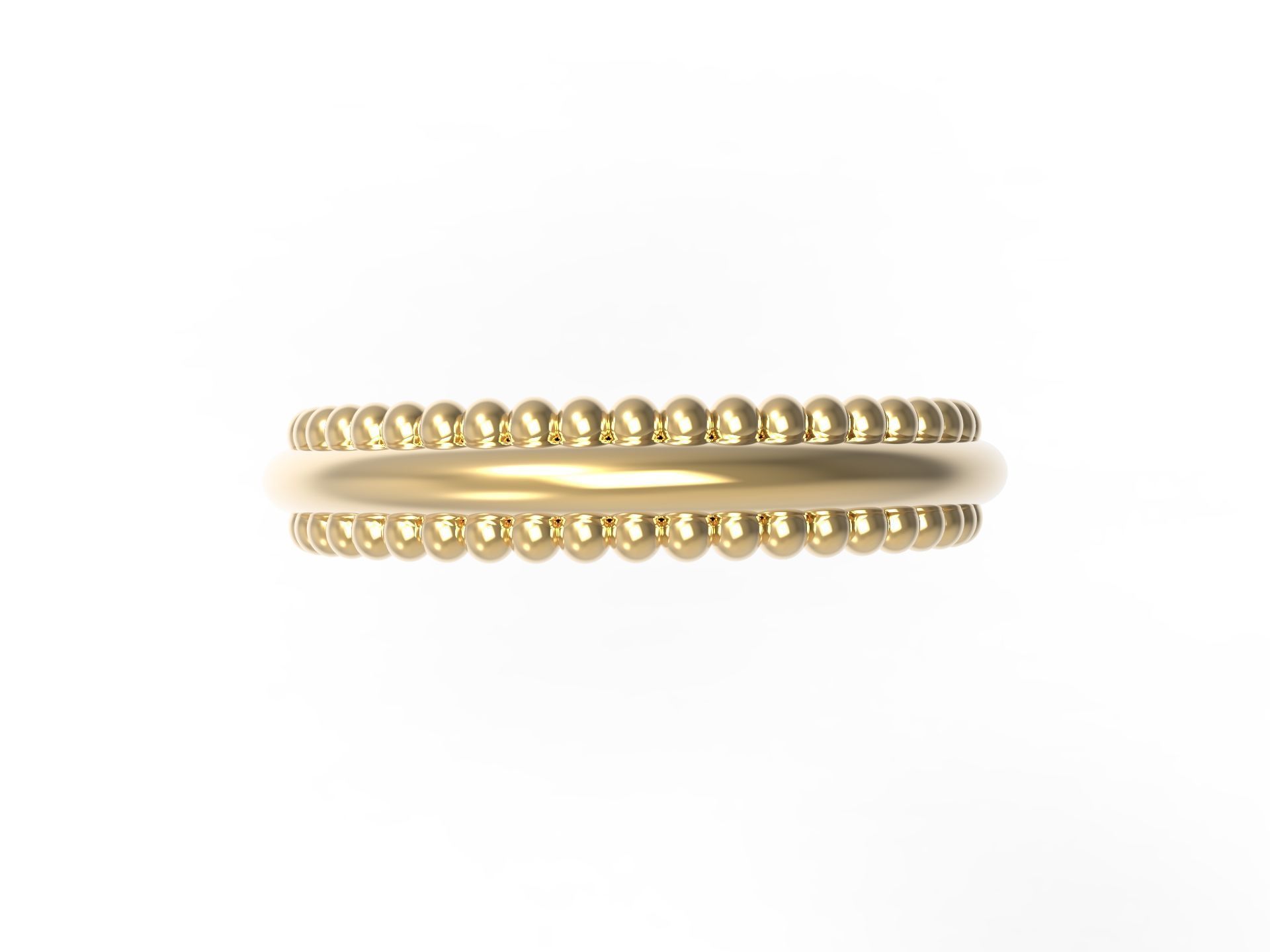 Statement Spherical Ring 3D print model_2