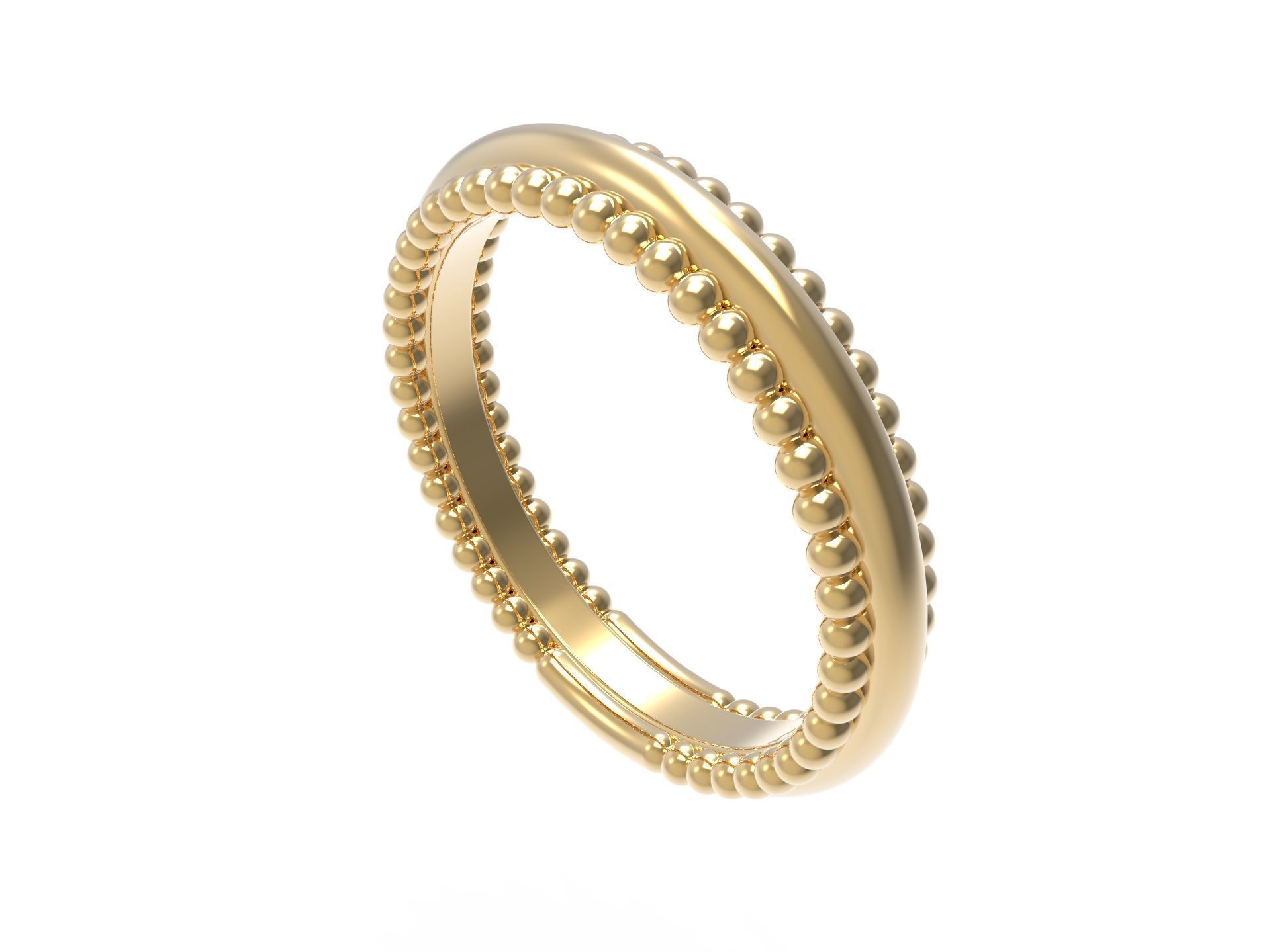 Statement Spherical Ring 3D print model_5