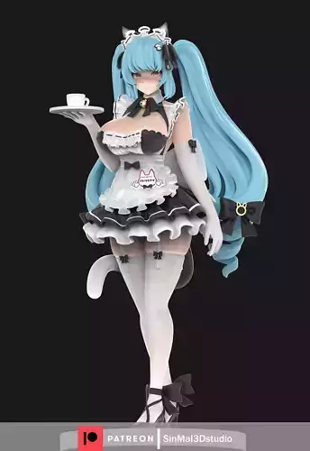 NIKKE Privaty maid ver 3D print model
