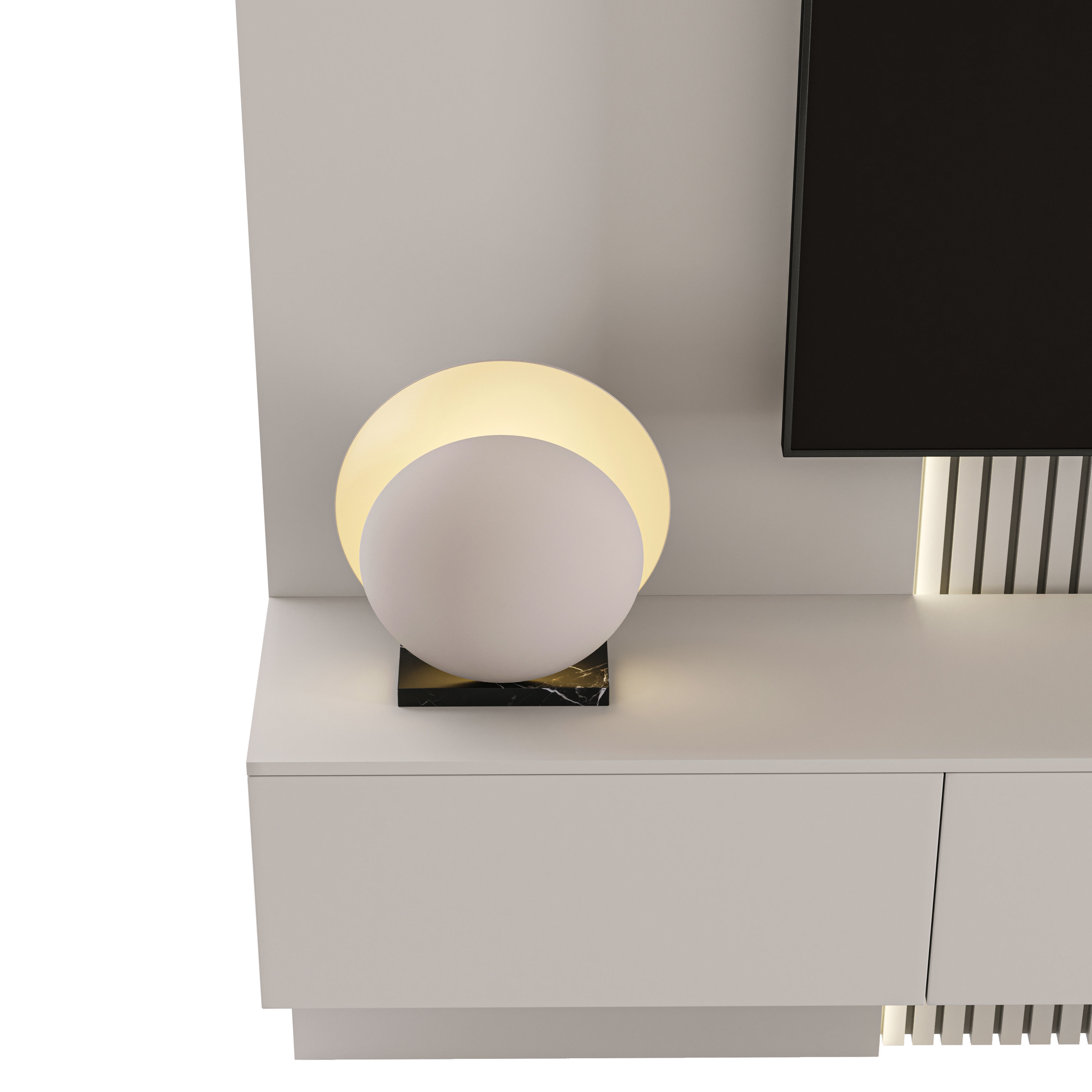 Bedroom Furniture Composition 15 3D model_3